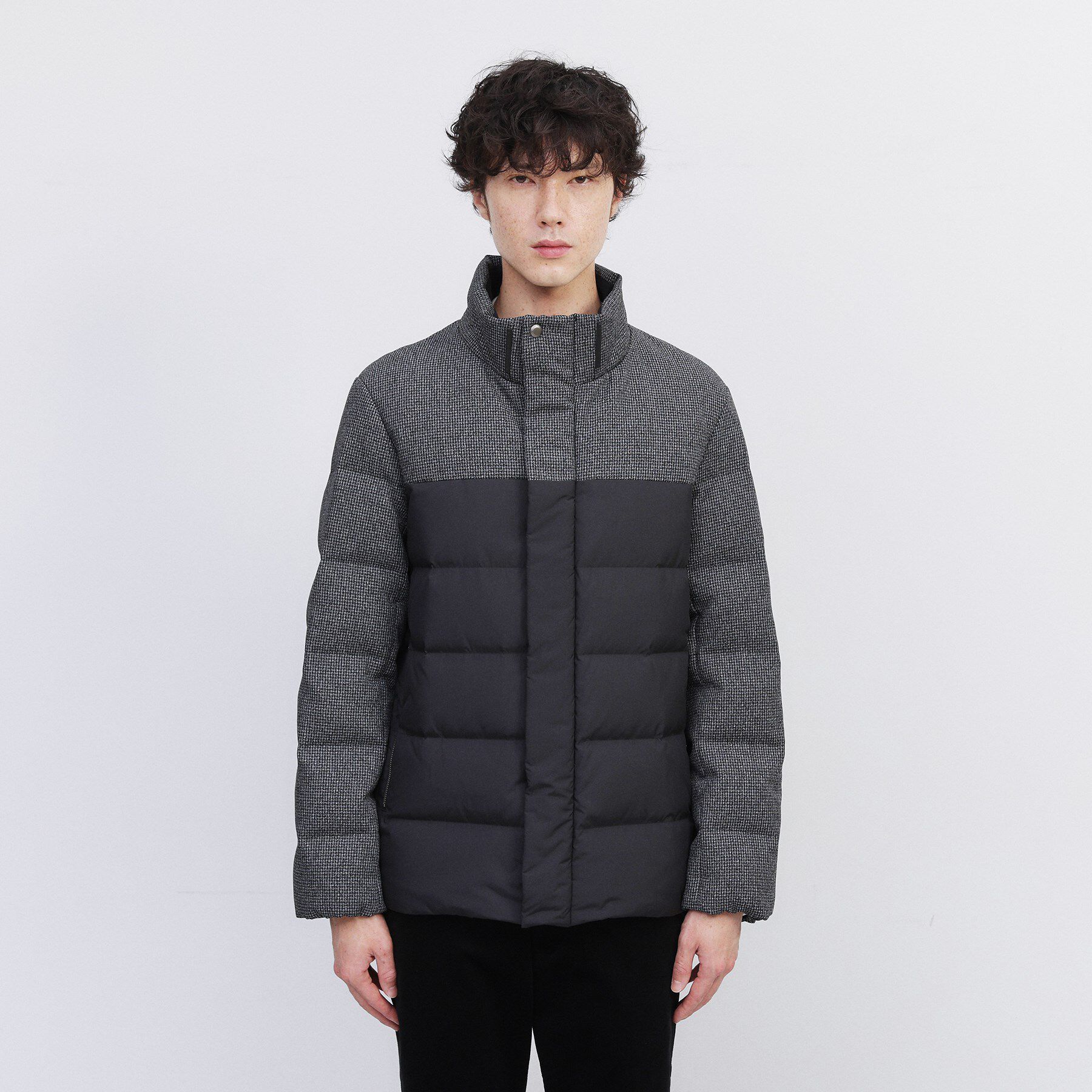 TAKEO KIKUCHI「カラーコンビ ダウンブルゾン」|ダウン|