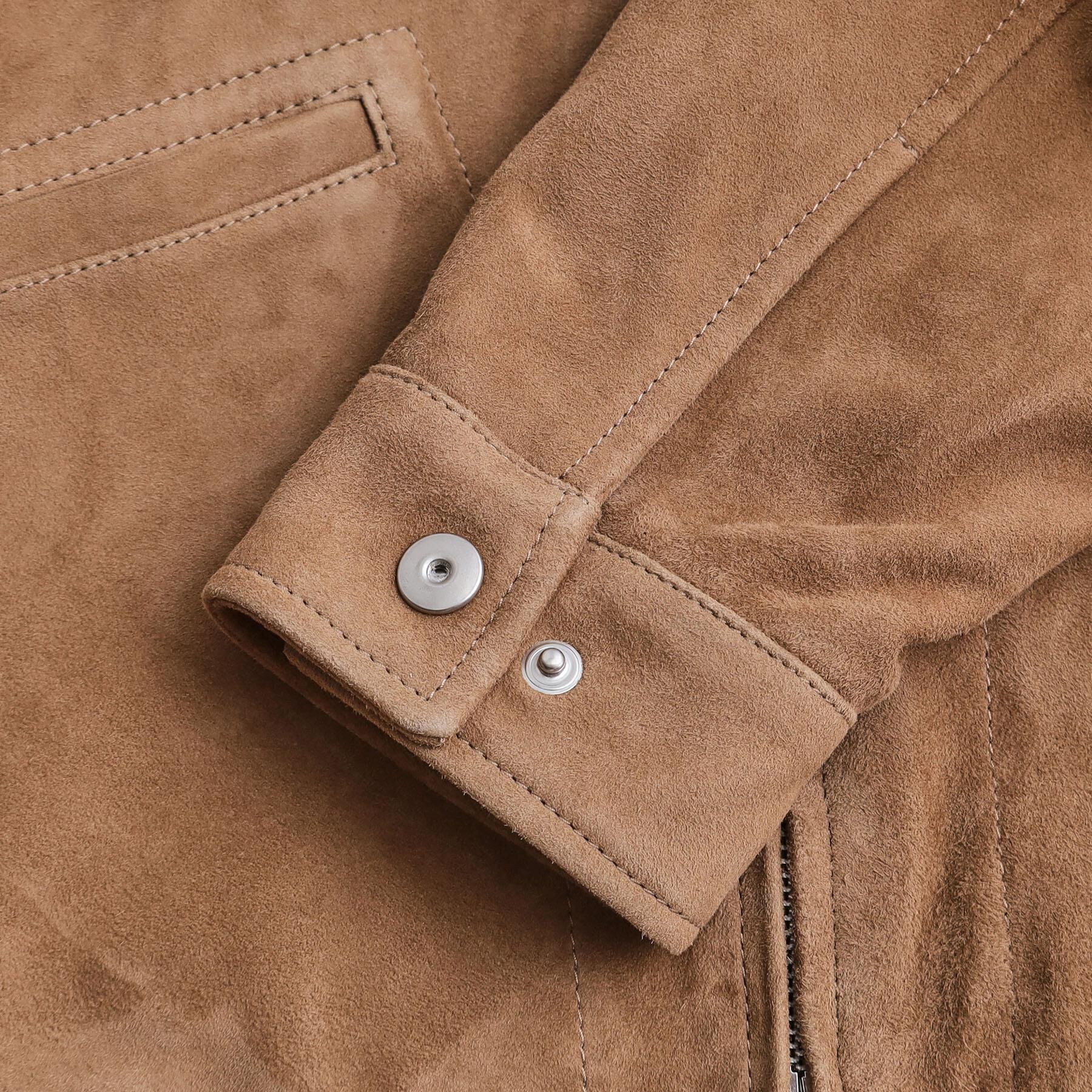 tk.TAKEO KIKUCHI「【本革】レザースポーツジャケット」|ブルゾン・スタジャン|