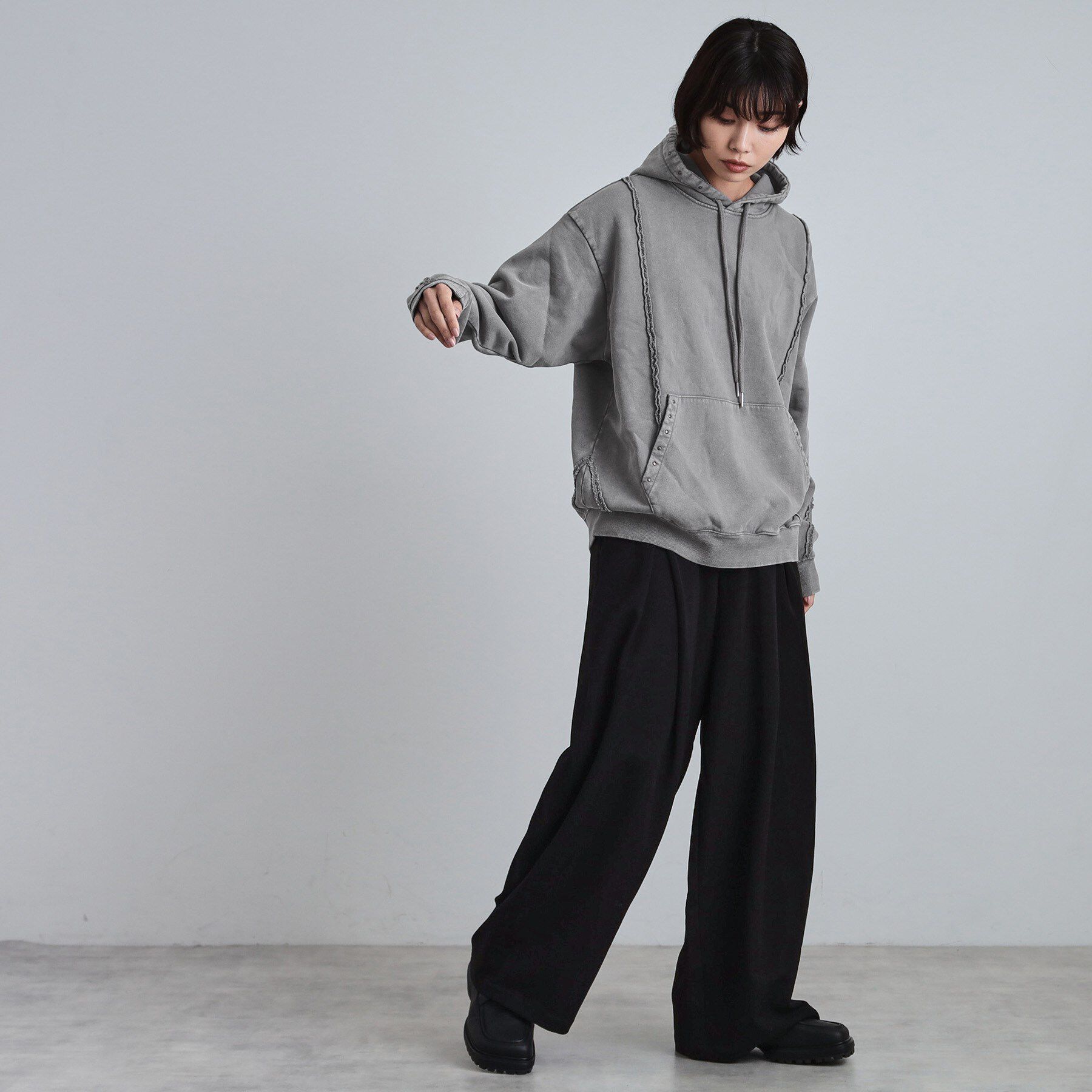 tk.TAKEO KIKUCHI「ヘヴィウェイトヴィンテージプルパーカ」|パーカー|