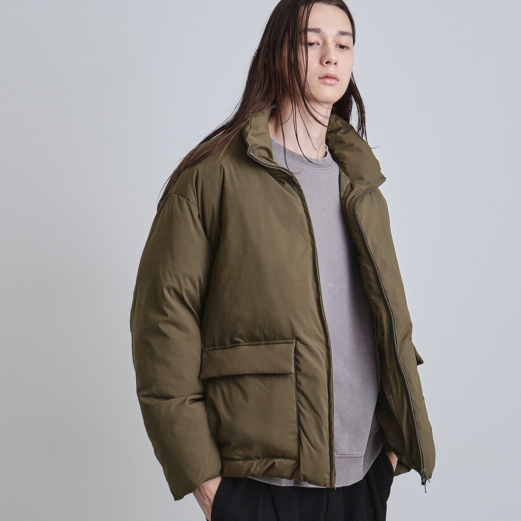 tk.TAKEO KIKUCHI「中綿スタンドブルゾン」|ブルゾン・スタジャン|