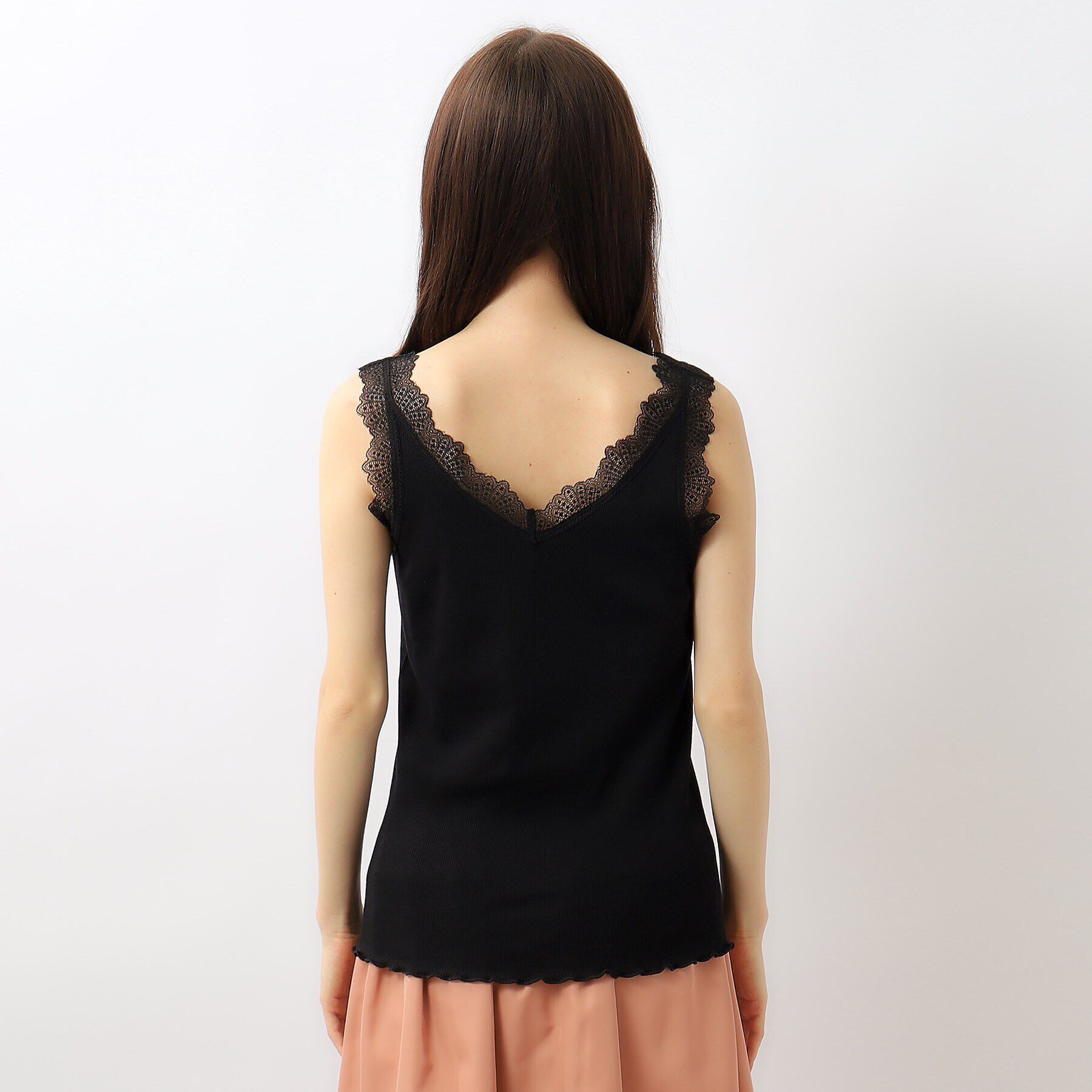 index「前後2way レースタンクトップ【洗濯機洗い可】」|キャミソール|