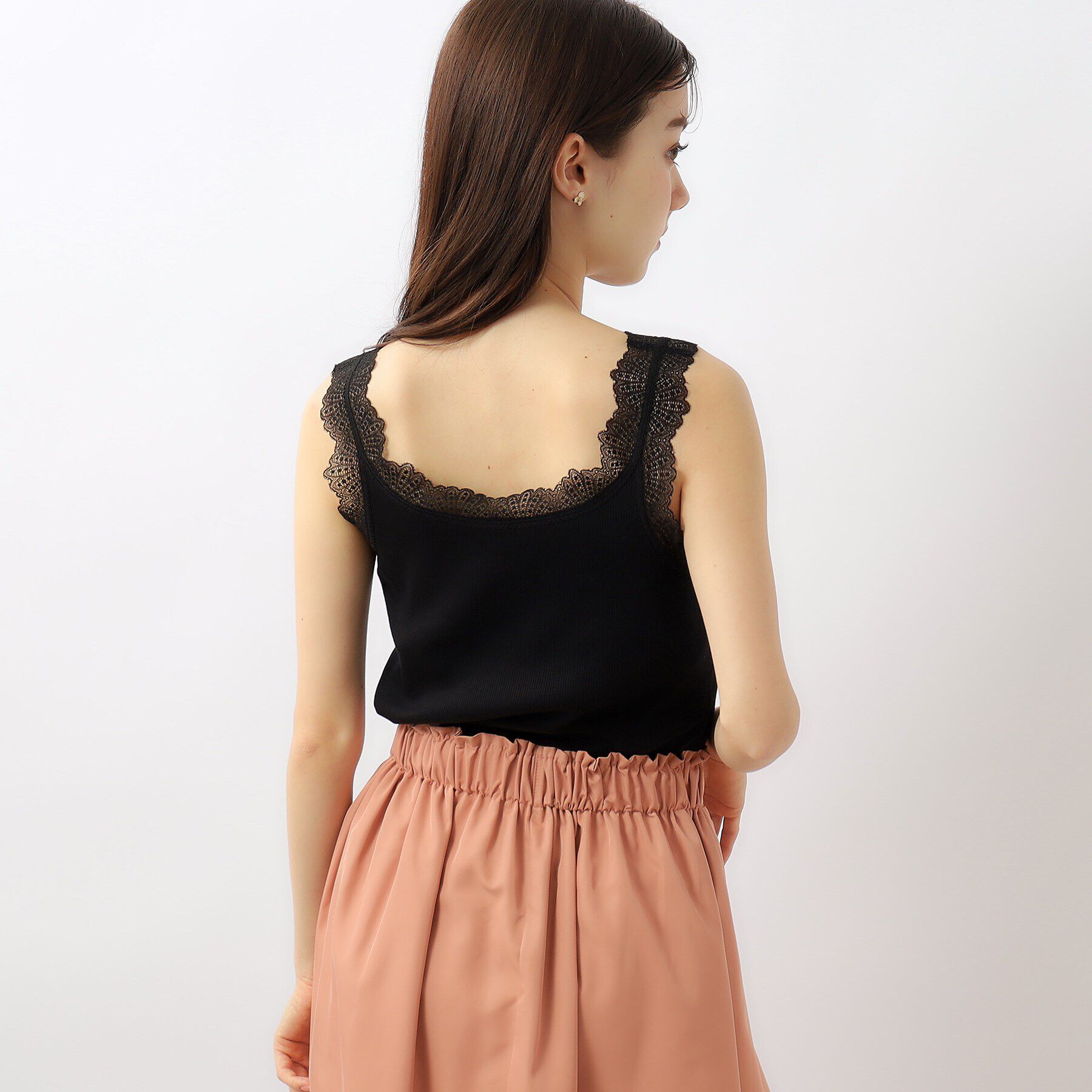 index「前後2way レースタンクトップ【洗濯機洗い可】」|キャミソール|