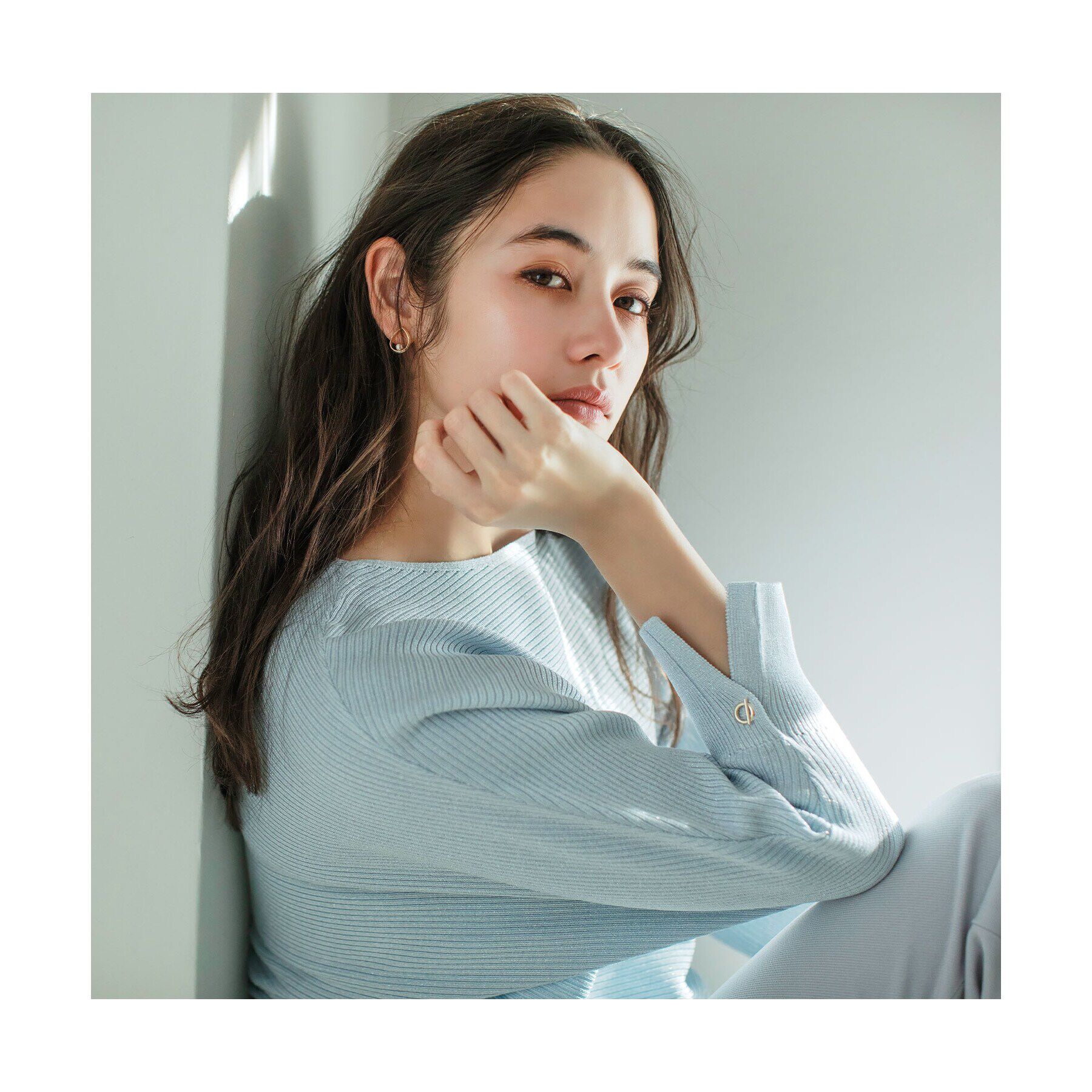 index「《5color》ドルマンリブニット【洗濯機洗い可/抗ピル】」|ニット・セーター|