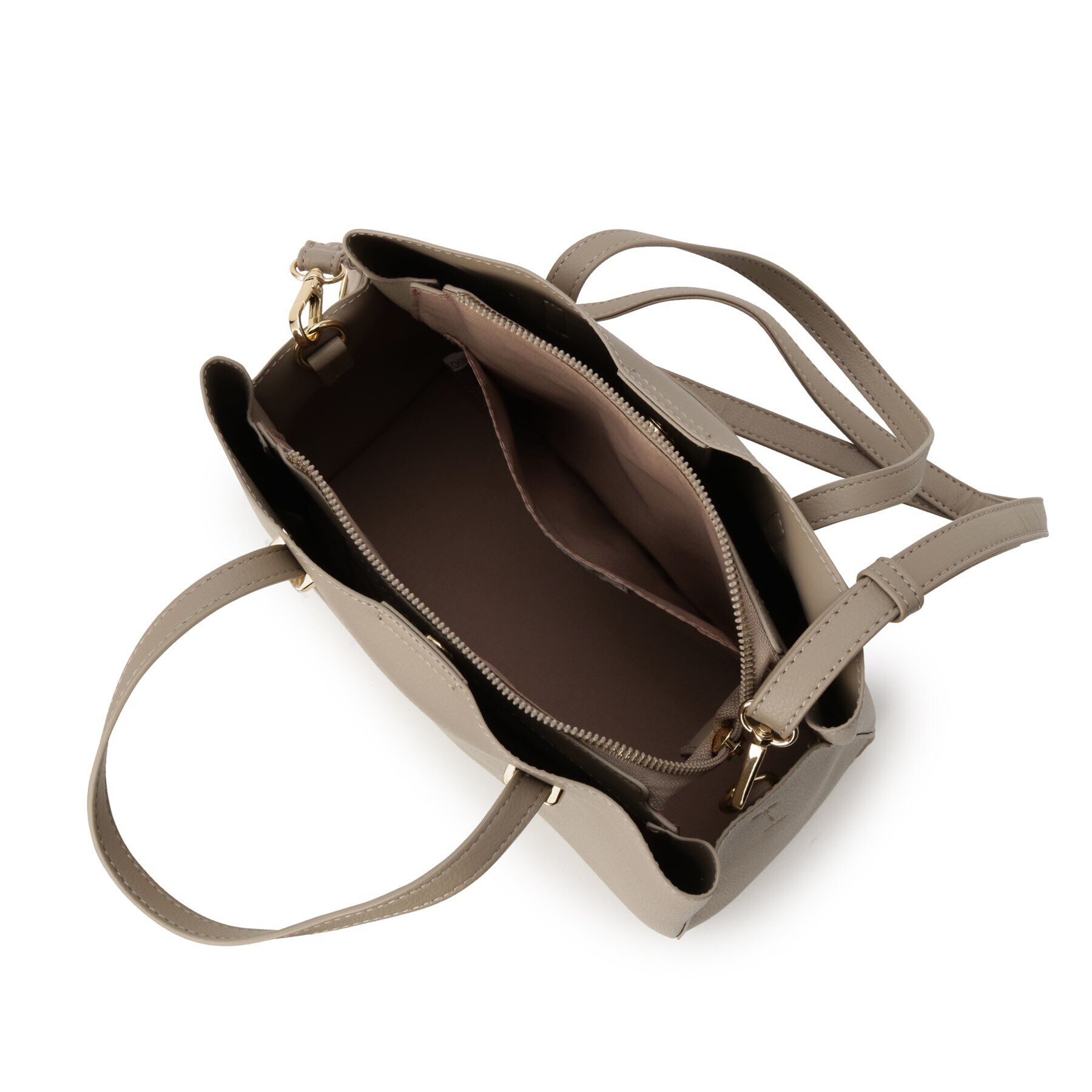 OPAQUE.CLIP「【2WAY】フロントバースクエアデザインミドルバッグ」|ハンドバッグ|