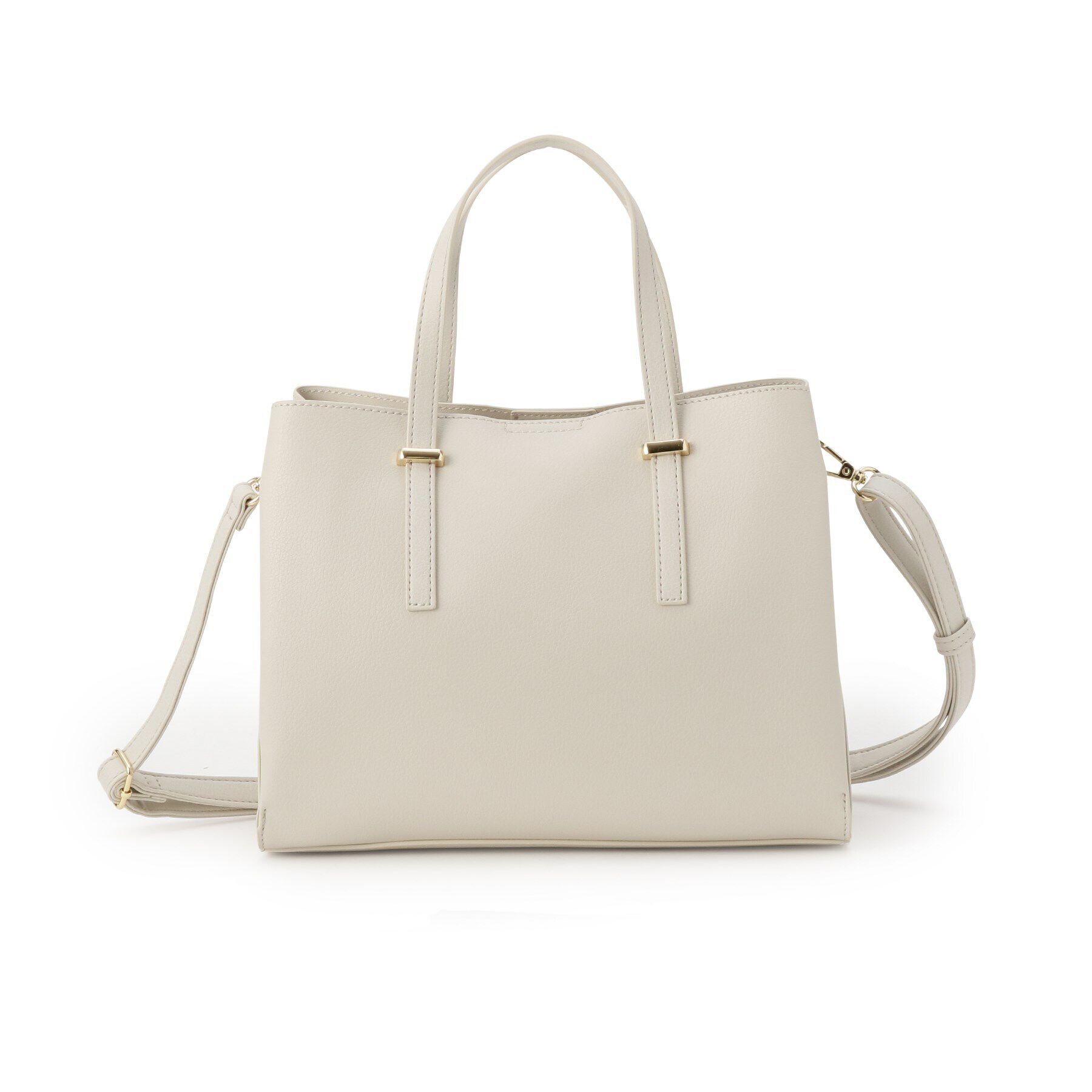 OPAQUE.CLIP「【2WAY】フロントバースクエアデザインミドルバッグ」|ハンドバッグ|