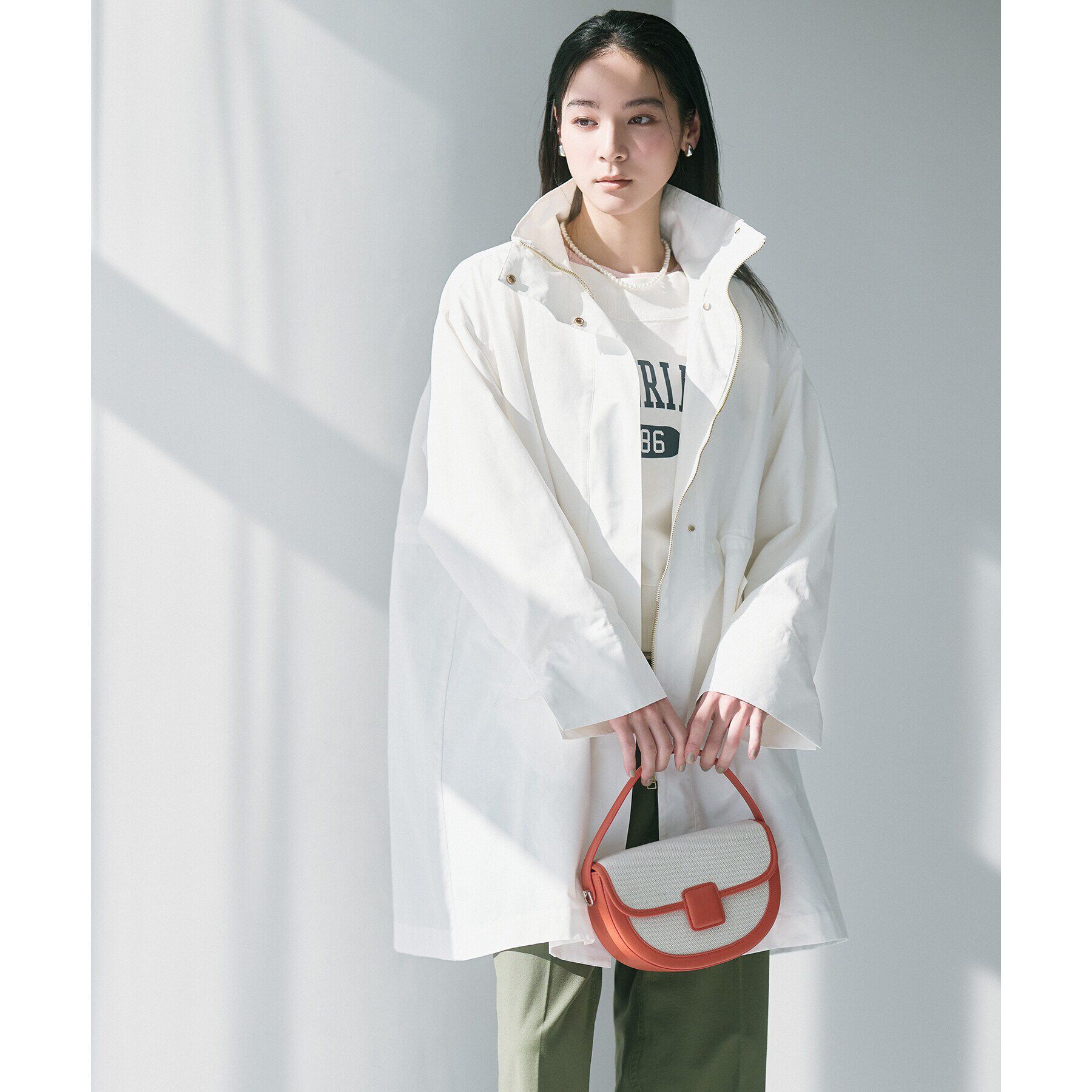 OPAQUE.CLIP「《CLASSY掲載》ミドルスタンドコート【洗濯機洗い可】」|その他|