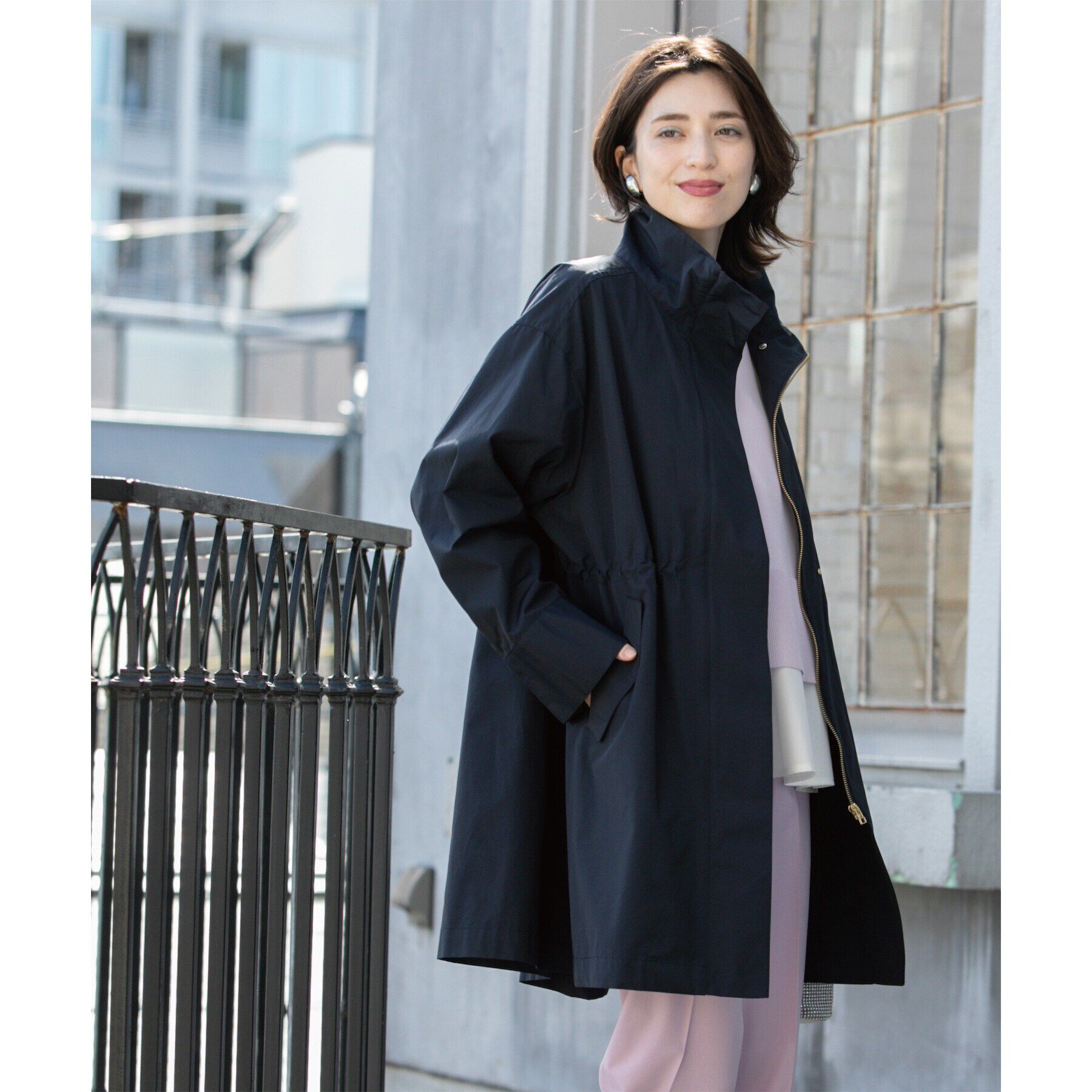 OPAQUE.CLIP「《CLASSY掲載》ミドルスタンドコート【洗濯機洗い可】」|その他|