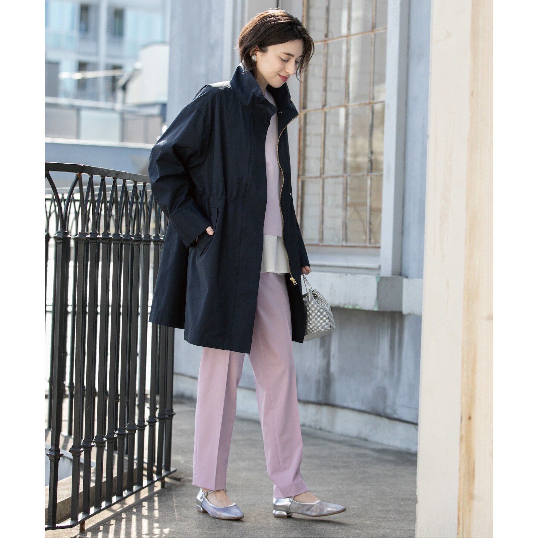 OPAQUE.CLIP「《CLASSY掲載》ミドルスタンドコート【洗濯機洗い可】」|その他|