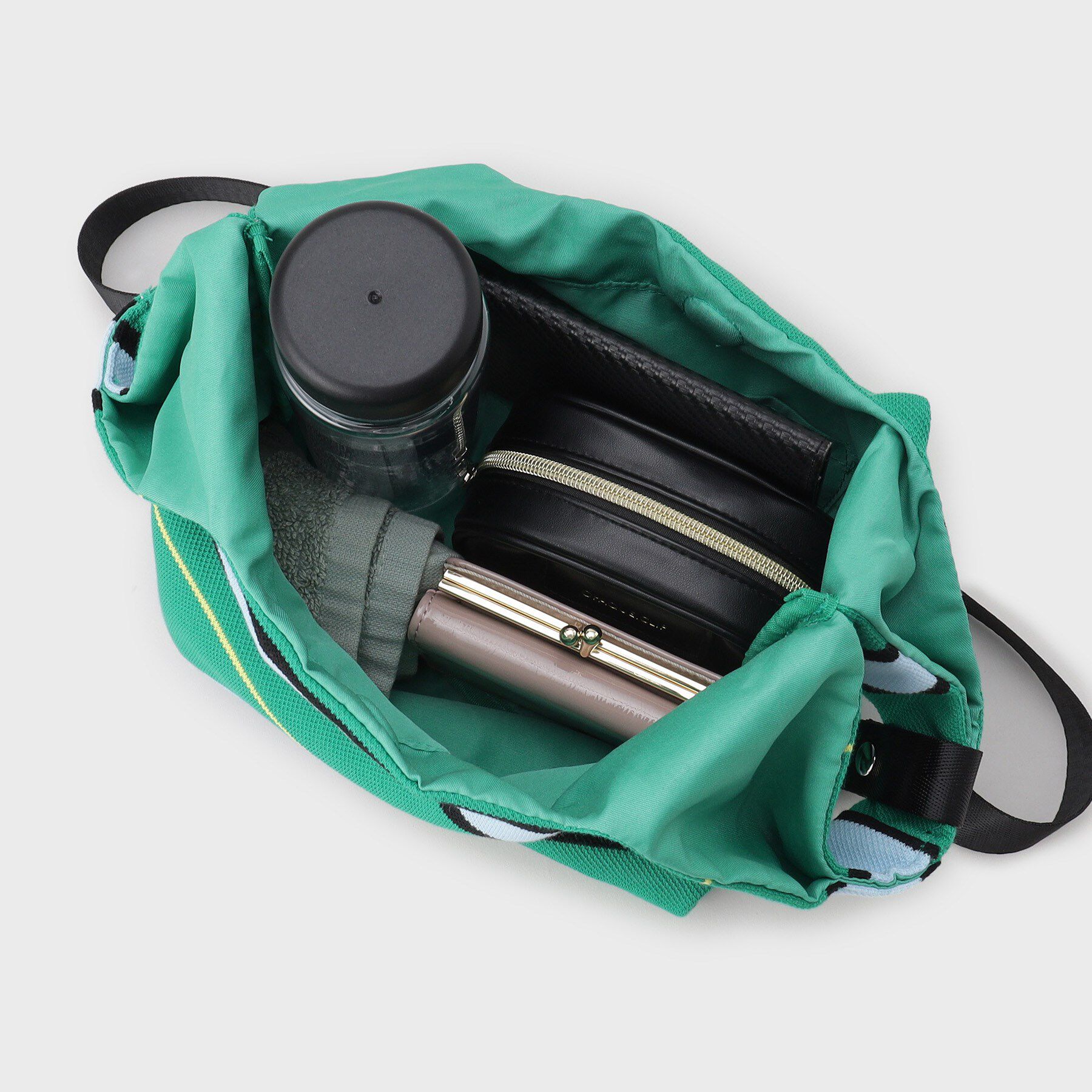 OPAQUE.CLIP「【2WAY】マルチボーダーハンドバッグ」|ハンドバッグ|