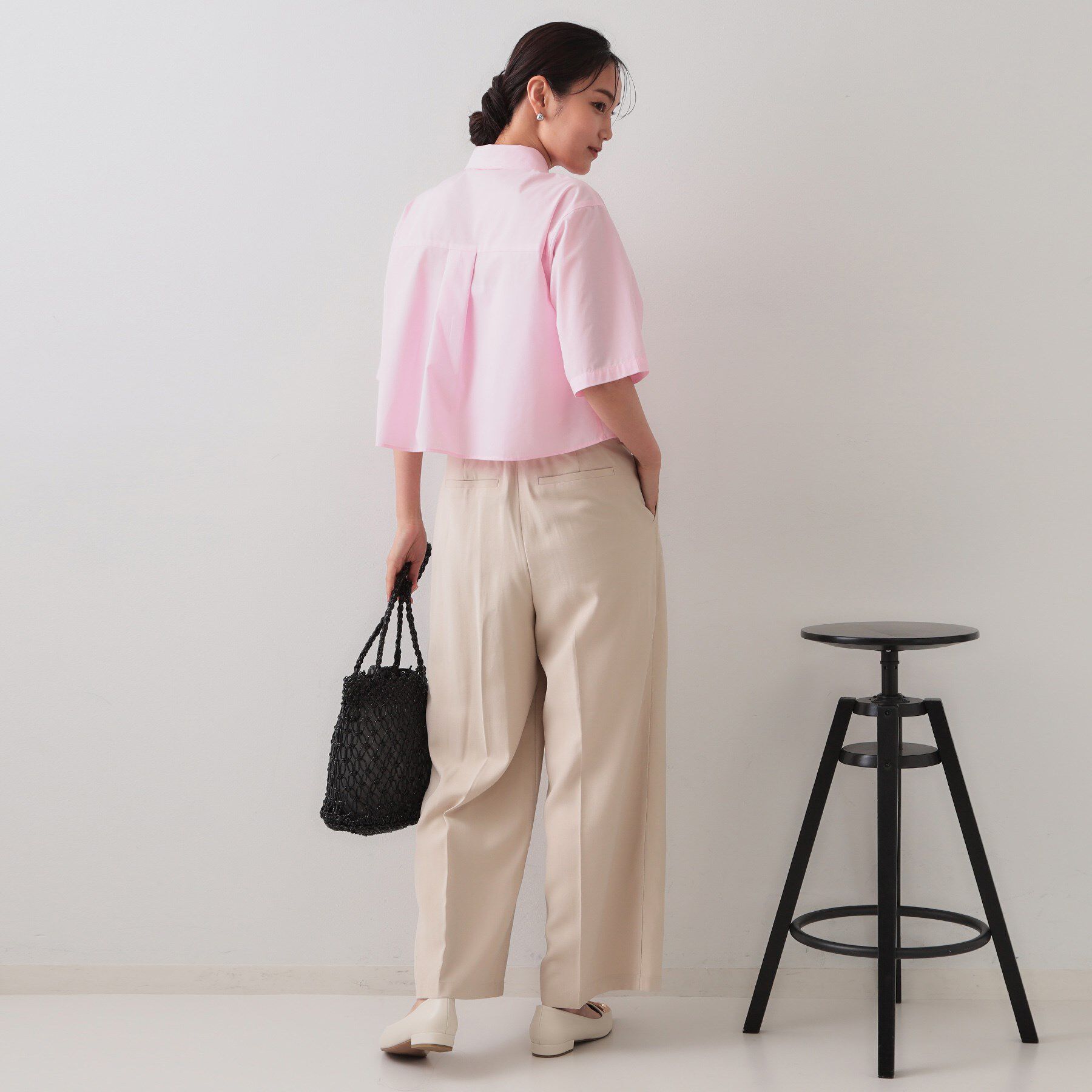 OPAQUE.CLIP「タックワイドパンツ/セットアップ対応【洗濯機洗い可】」|その他|