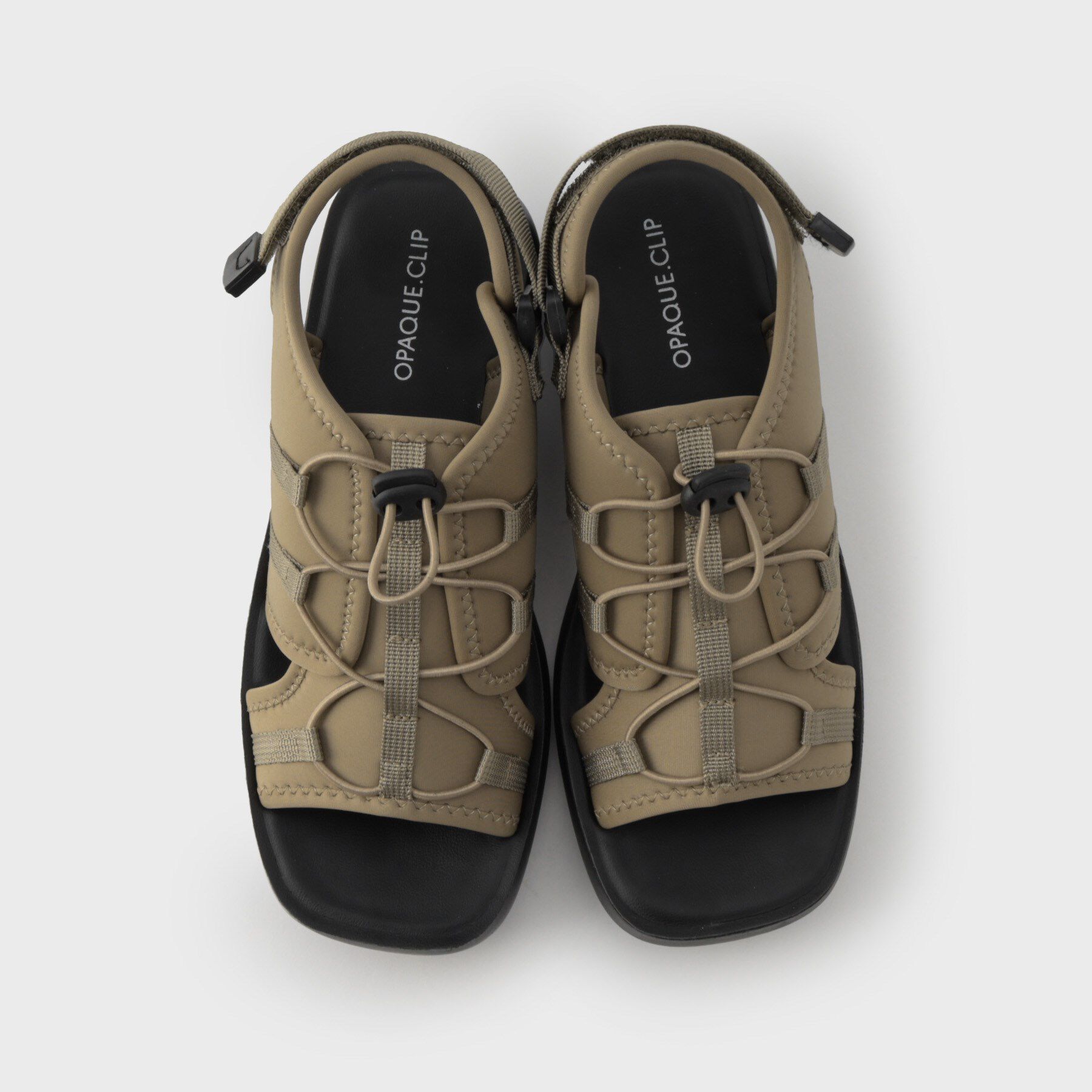 OPAQUE.CLIP「ボリュームソールスポーティサンダル」|サンダル|