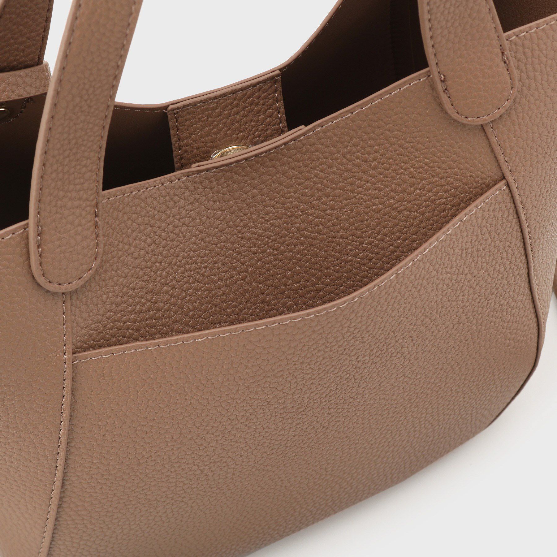 OPAQUE.CLIP「【軽量/2WAY】コインカシメシュリンクミドルトートバッグ」|トートバッグ|