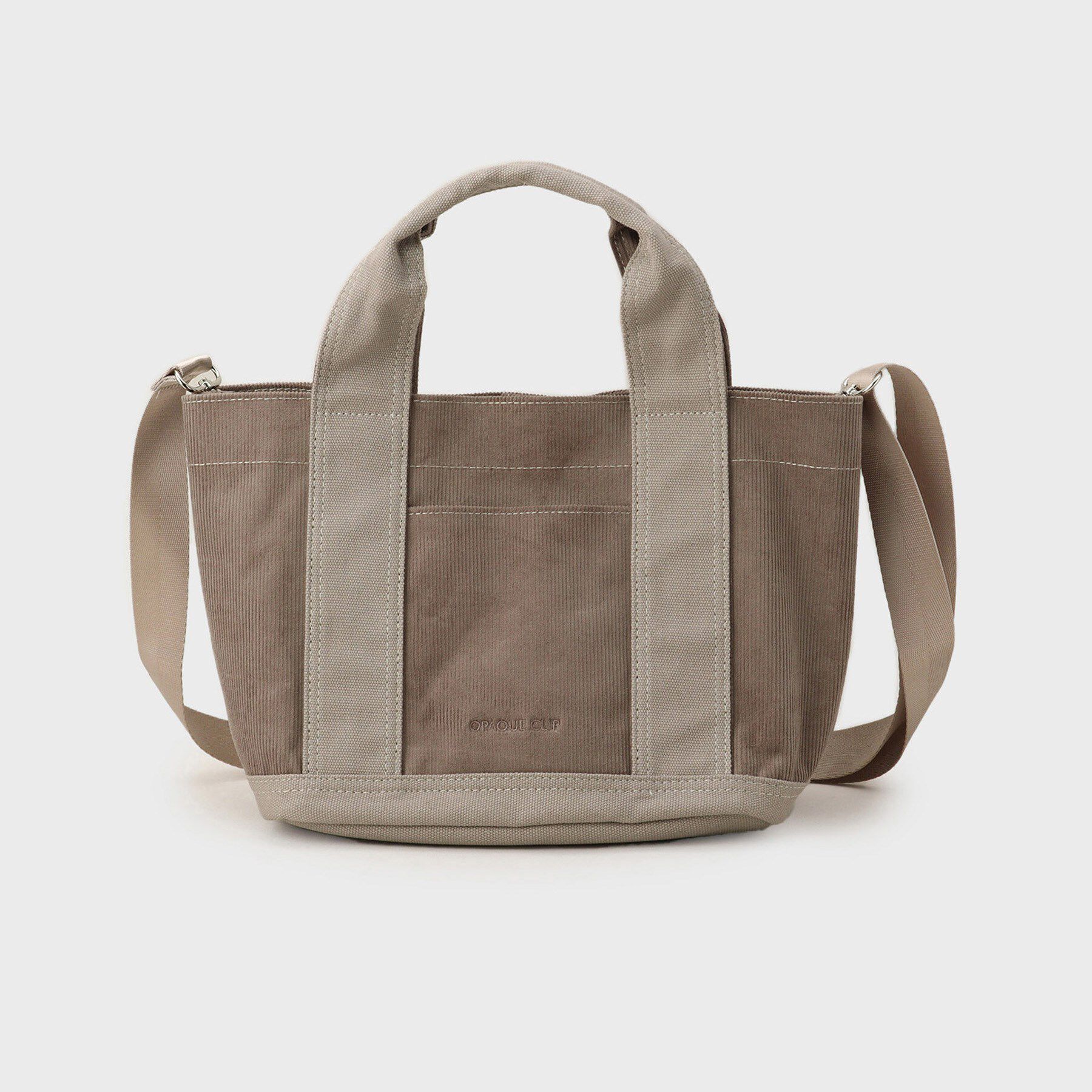 OPAQUE.CLIP「【2WAY／多ポケット】3層セパレートミドルトートバッグ」|トートバッグ|