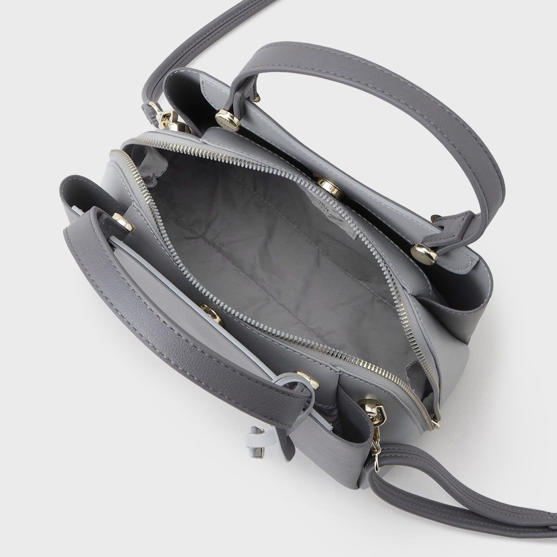 OPAQUE.CLIP「【2WAY/名品】バイカラーミドルボストンバッグ」|ショルダー・メッセンジャー|