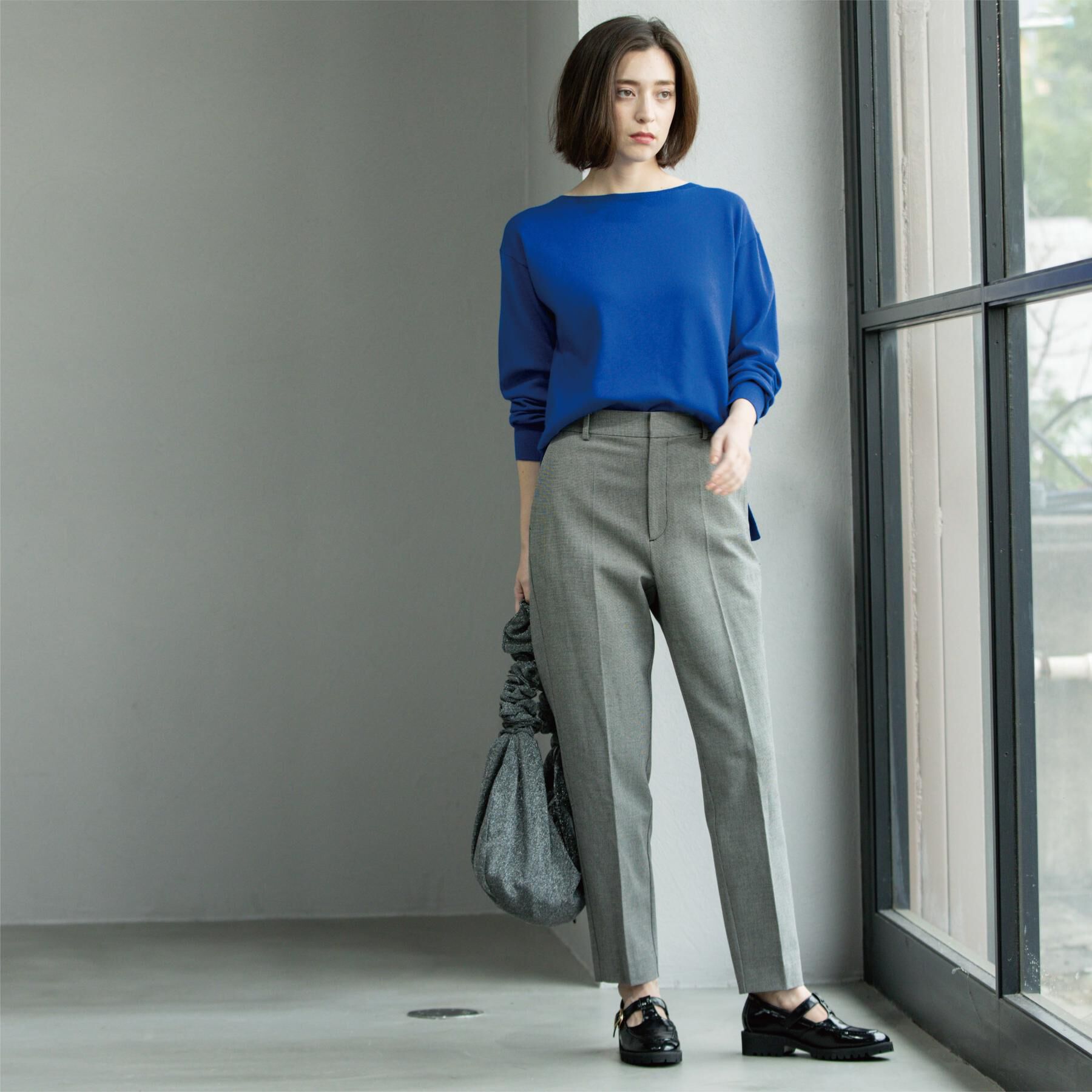 OPAQUE.CLIP「ウォームタッチ テーパードパンツ【洗濯機洗OK/ストレッチ】」|その他|