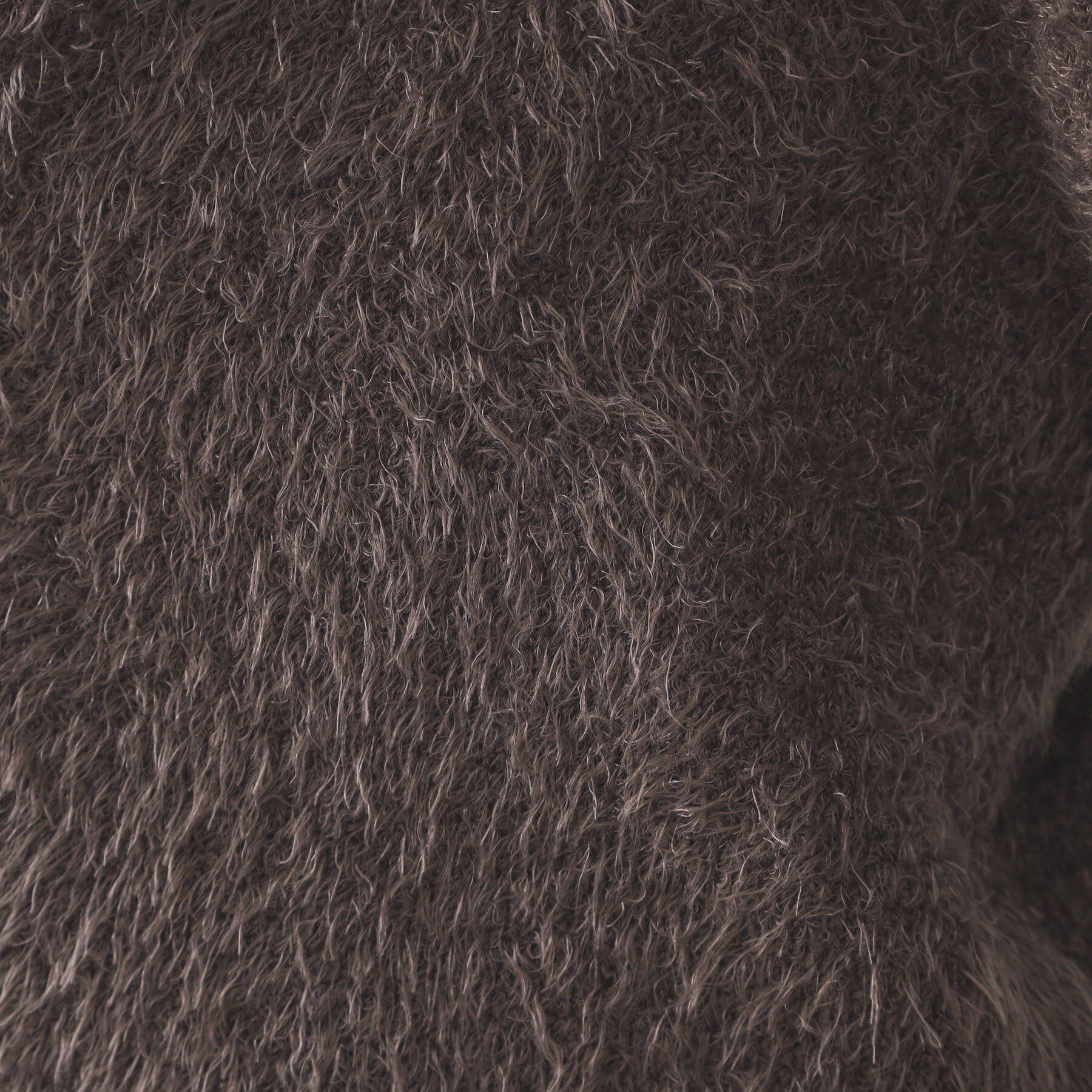 OPAQUE.CLIP「シャギーショートカーディガン【洗濯機OK】《6col》」|カーディガン|