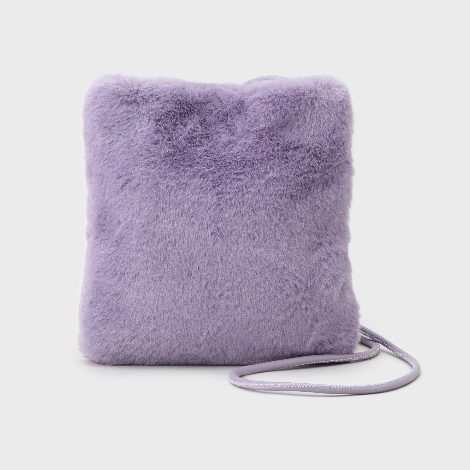 OPAQUE.CLIP「【11色展開】フェイクファースクエアミニポシェット」|ショルダー・メッセンジャー|