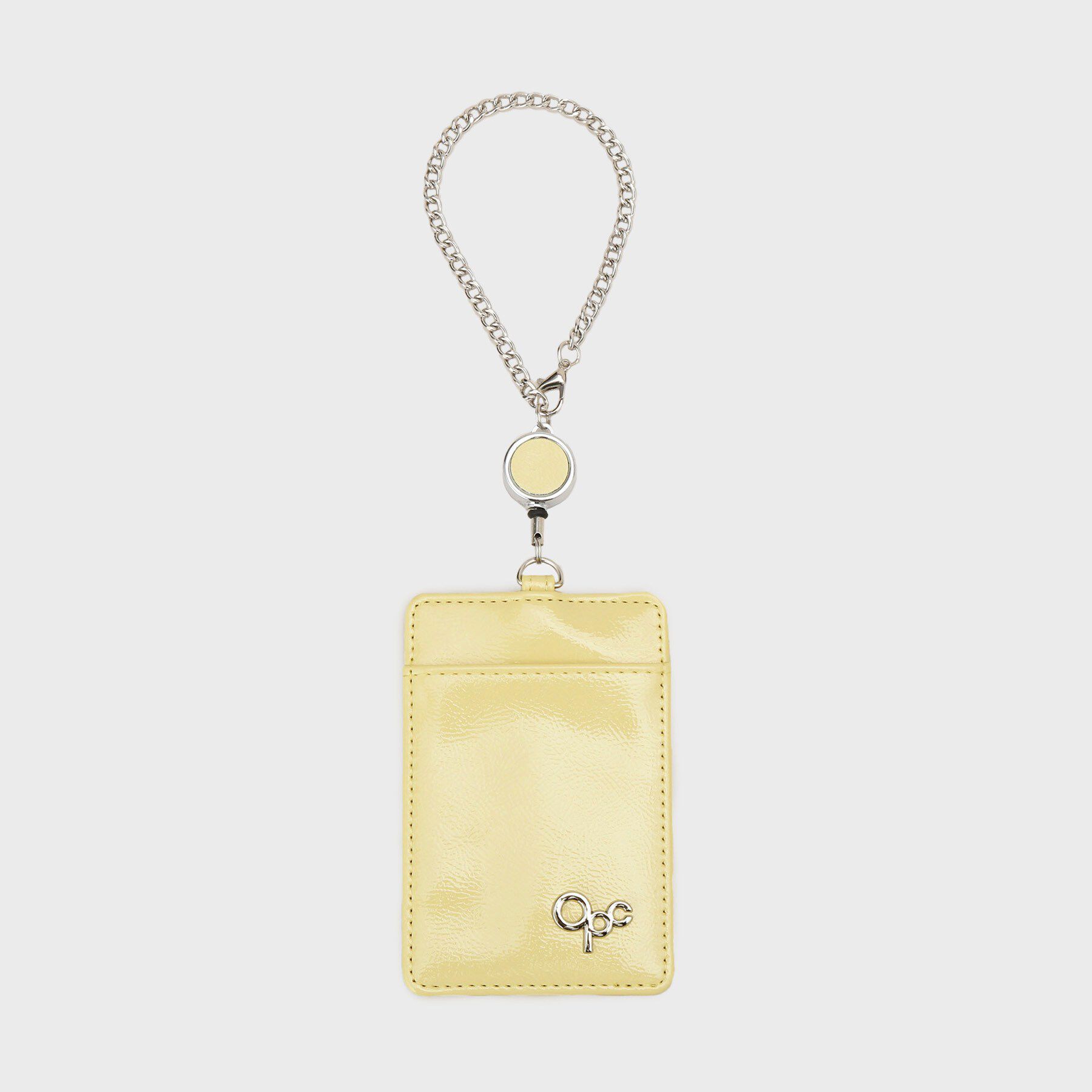 OPAQUE.CLIP「【リール付】メタルパーツデザインパスケース」|その他|ライトイエロー(03