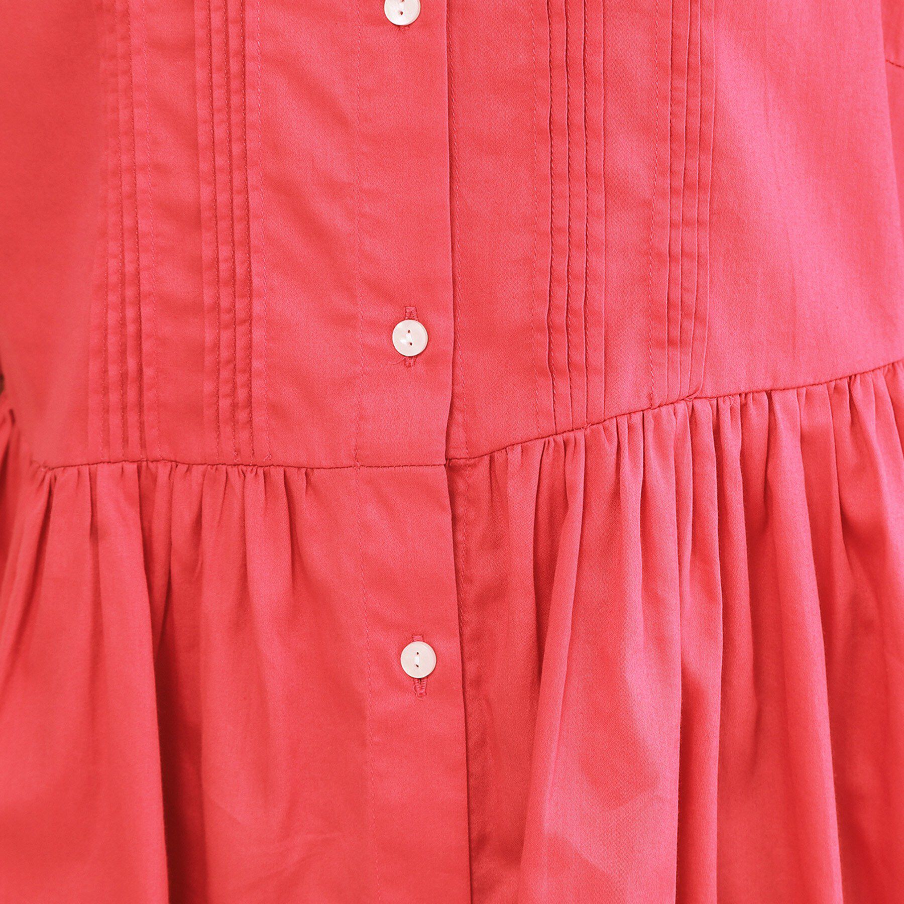 OPAQUE.CLIP「ピンタックアシメペプラムブラウス【洗濯機ＯＫ】」|シャツ・ブラウス|