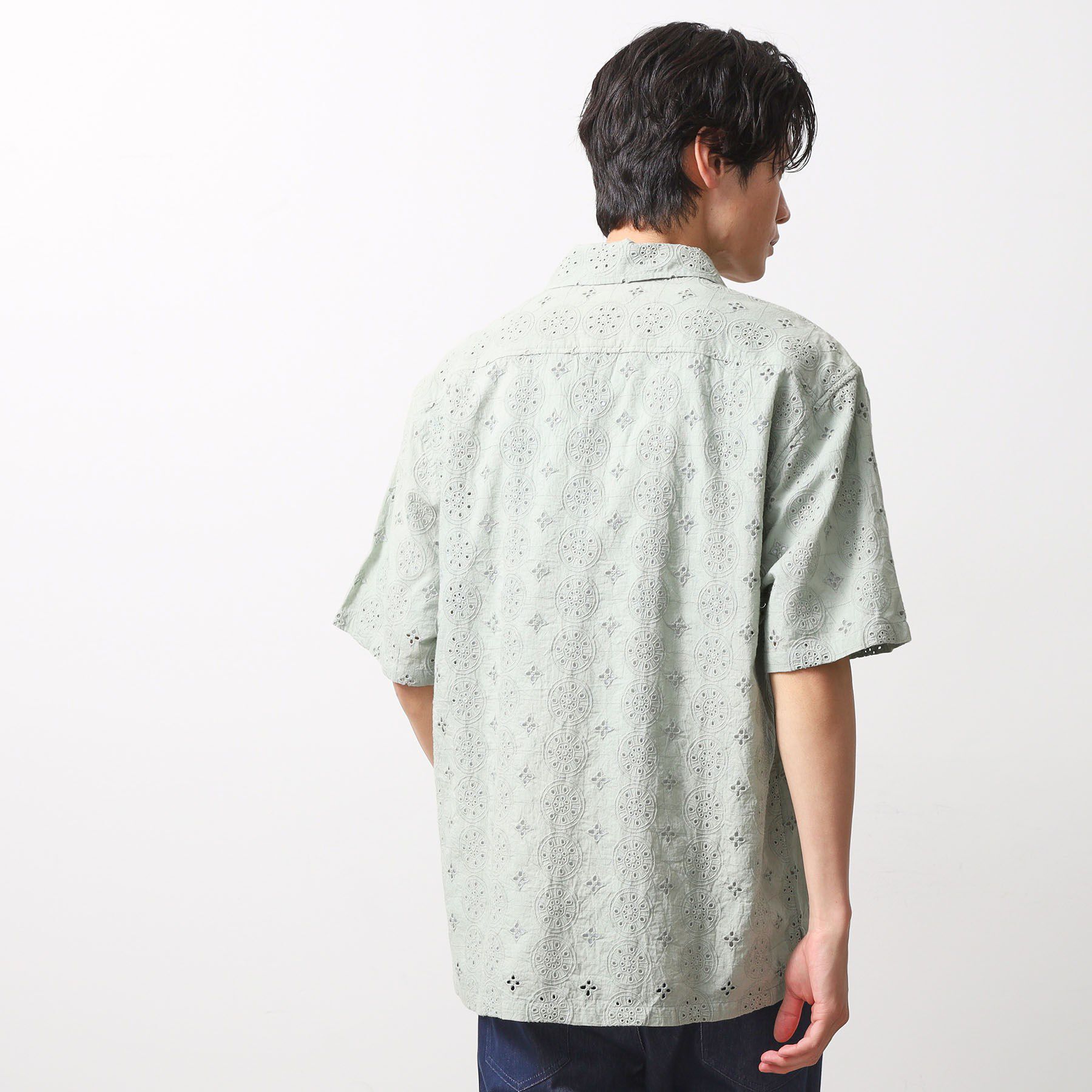 THE SHOP TK「インド刺繍半袖シャツ　【親子リンク/洗濯機OK】」|シャツ・ブラウス|