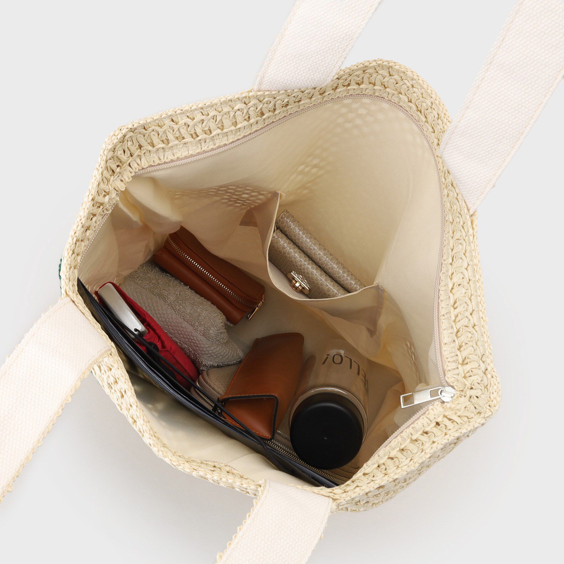 THE SHOP TK「カラーロゴ雑材トートバッグ」|トートバッグ|