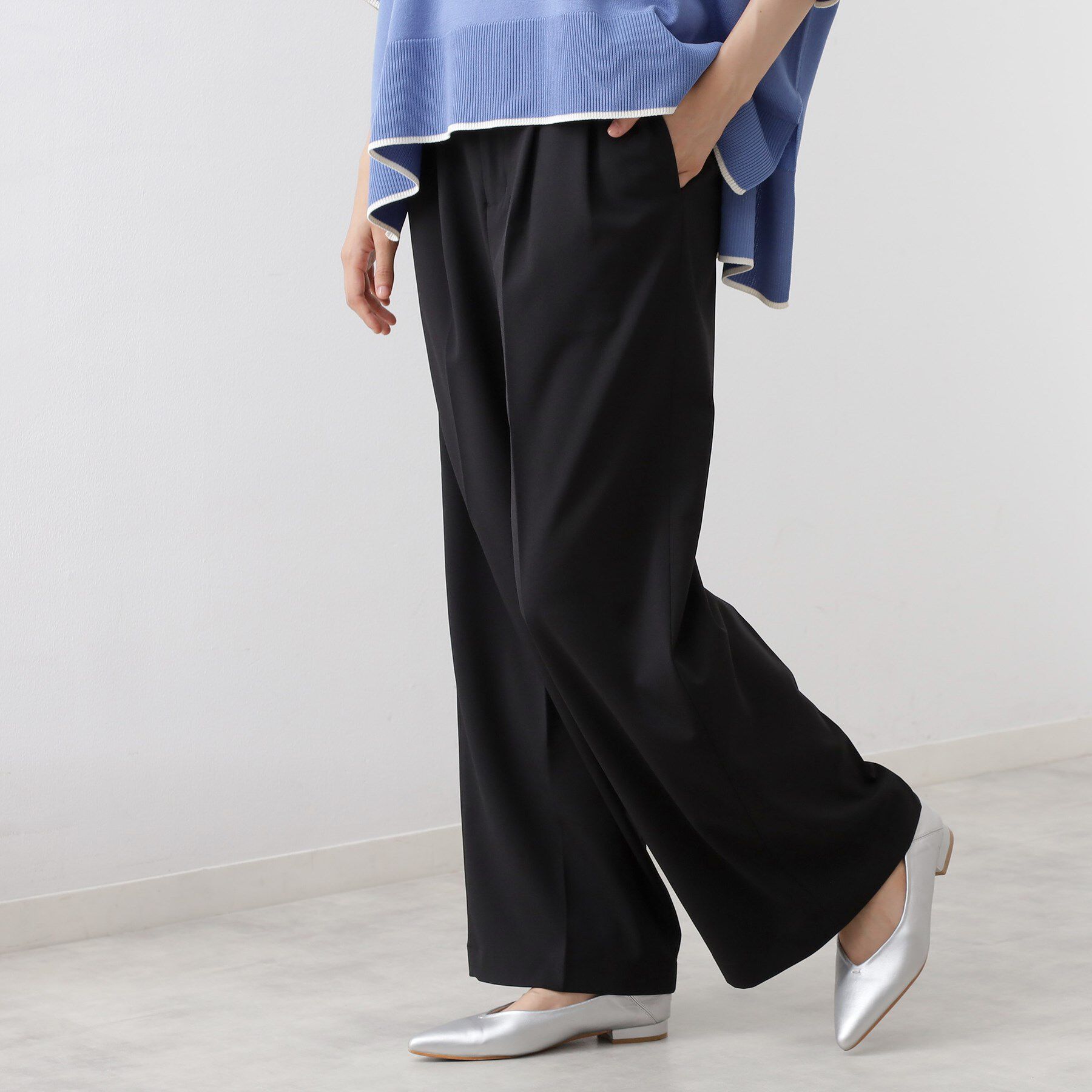 THE SHOP TK「【きれいめもカジュアルもお任せ】2タックワイドパンツ【セットアップ可】」|その他|