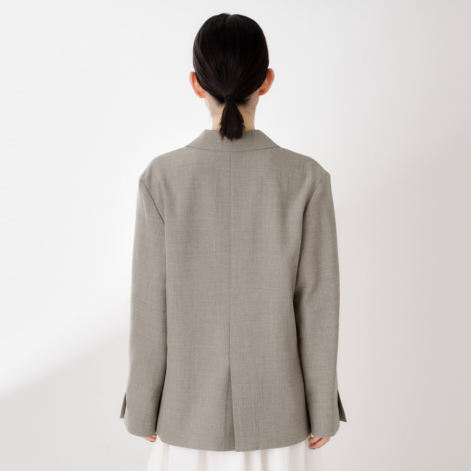 THE SHOP TK「【今羽織るなら】ダブルブレストジャケット【セットアップ可/洗える】」|テーラードジャケット|