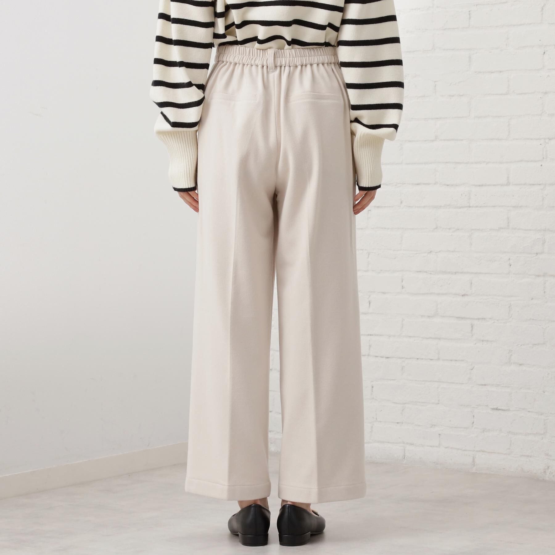 THE SHOP TK「【着丈選べる/XS～XLサイズ】あったか裏起毛ワイドパンツ」|その他|