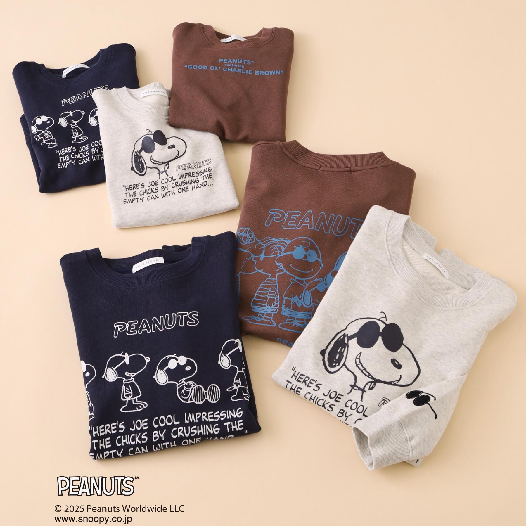 THE SHOP TK「PEANUTS／ピーナッツ スヌーピープリントスウェット 【親子リンク】」|パーカー|