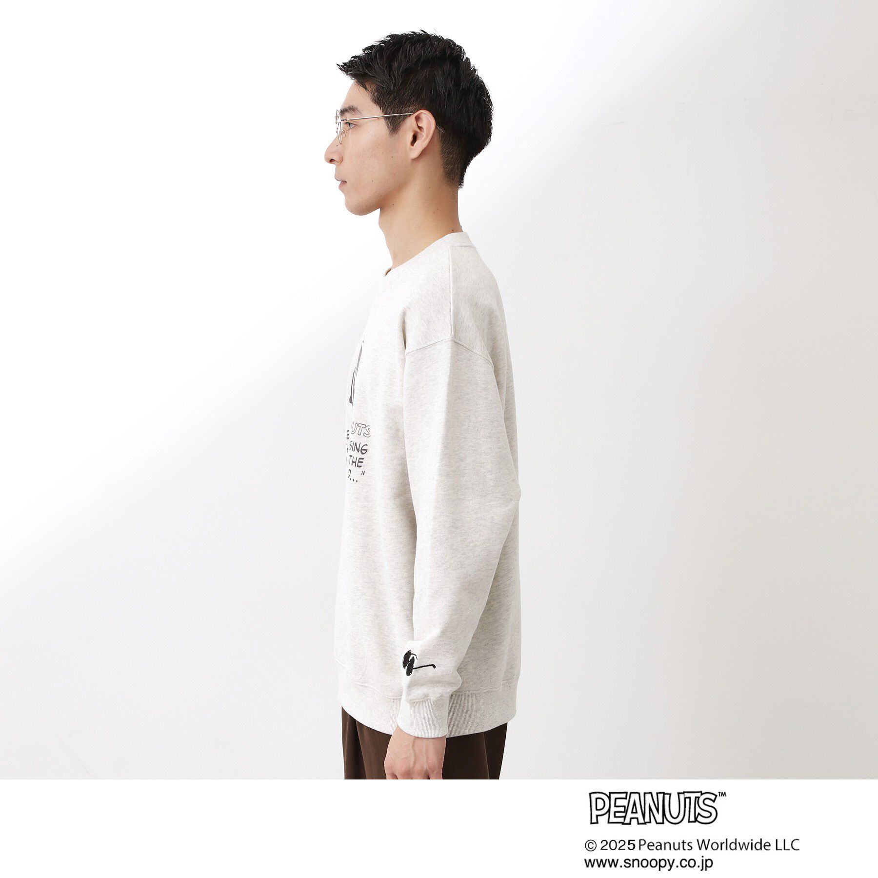 THE SHOP TK「PEANUTS／ピーナッツ スヌーピープリントスウェット 【親子リンク】」|パーカー|