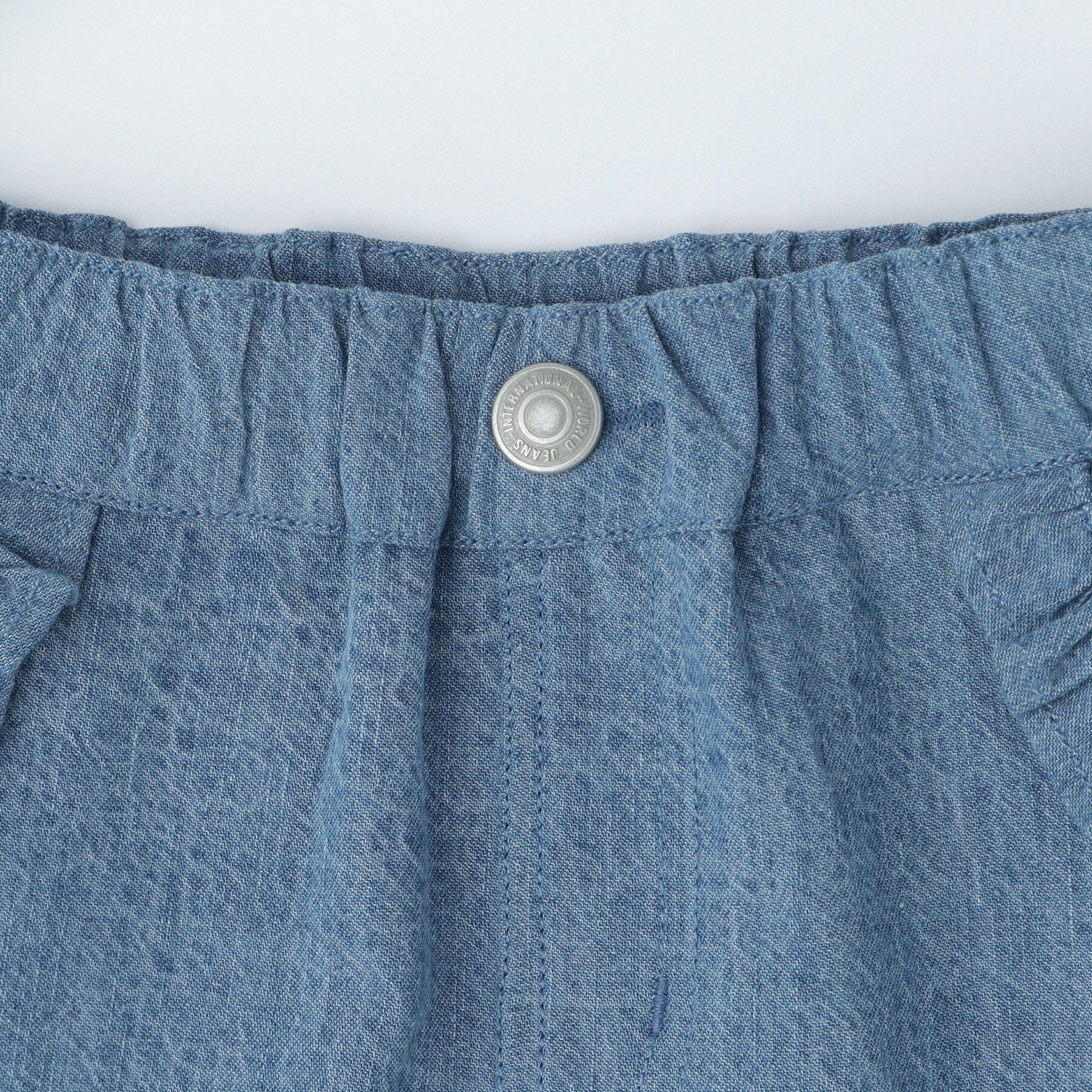 THE SHOP TK「インナー付き デニム ミニスカート」|スカート|