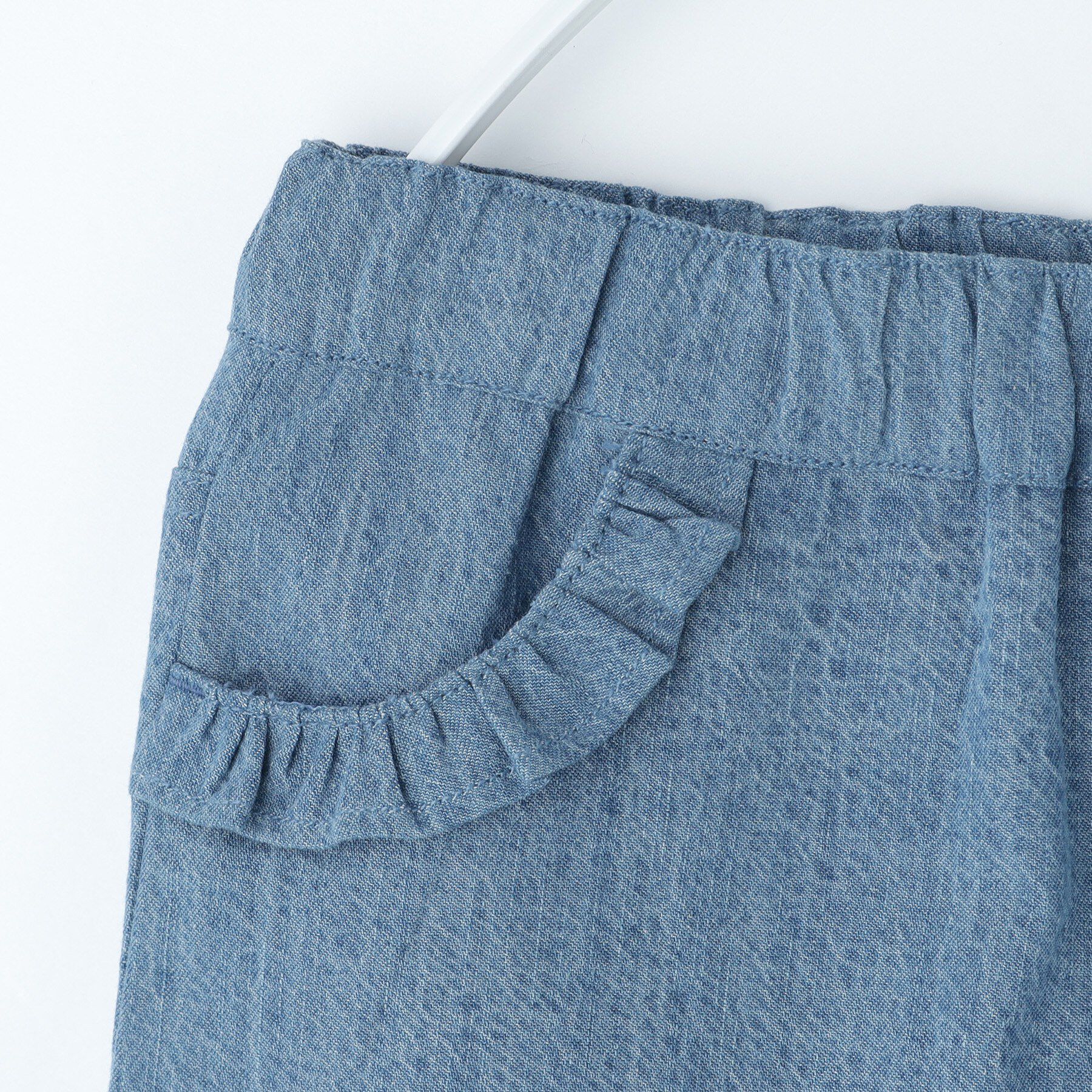 THE SHOP TK「インナー付き デニム ミニスカート」|スカート|