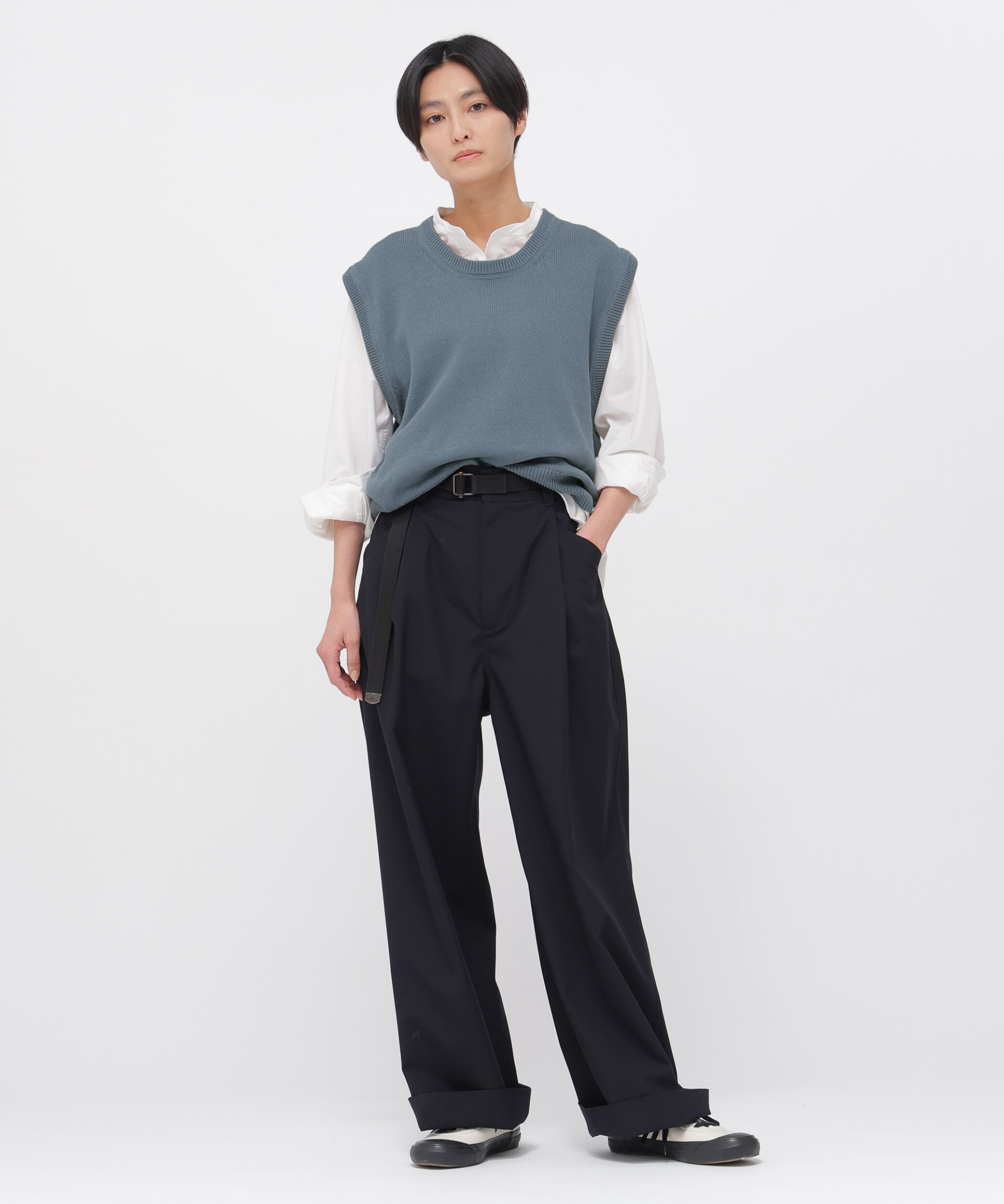 MHL.「BELGIAN LINEN COTTON KNITWEAR」|ニット・セーター|