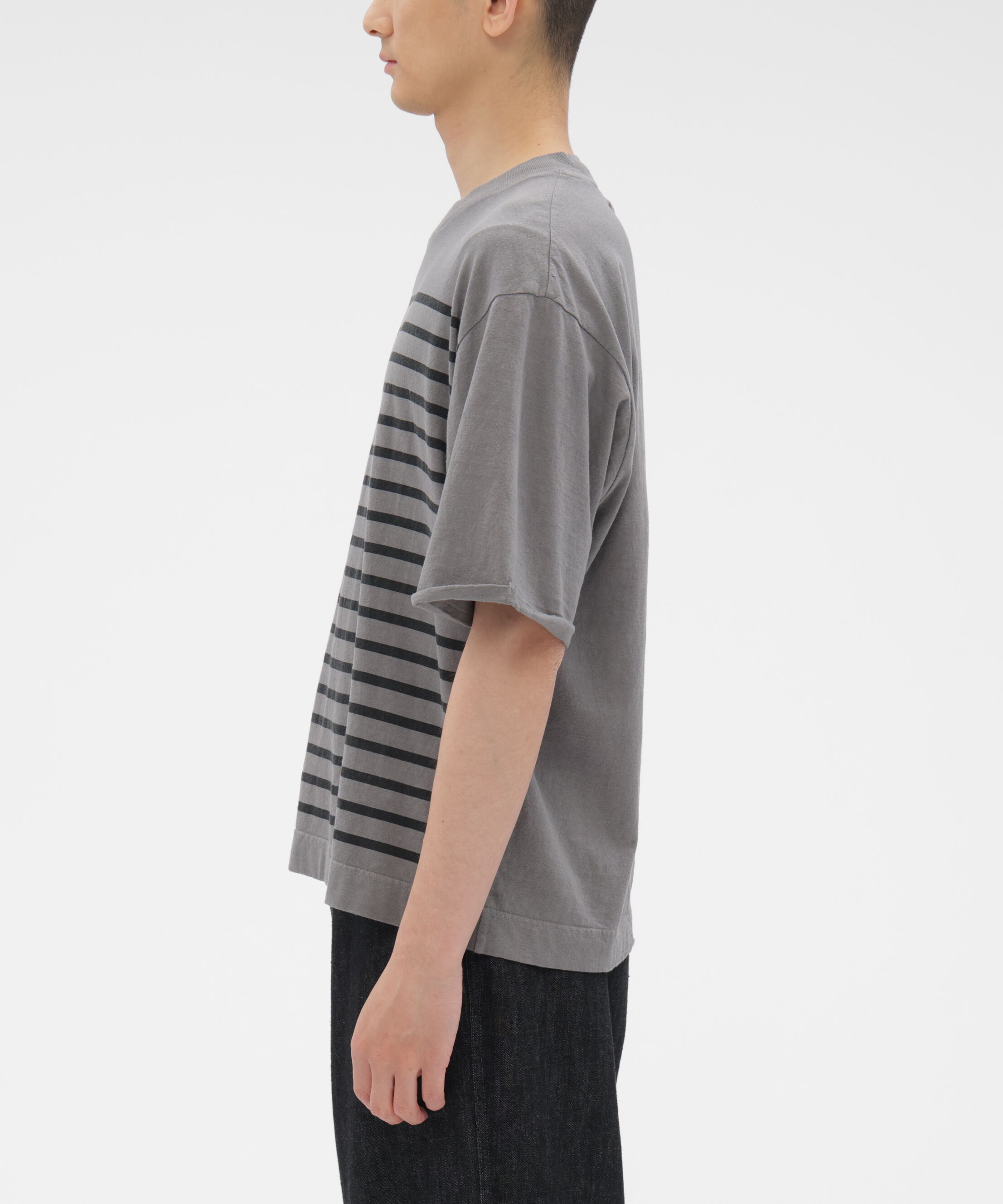 MHL.「BELGIAN LINEN COTTON JERSEY TOP」|Tシャツ・カットソー|
