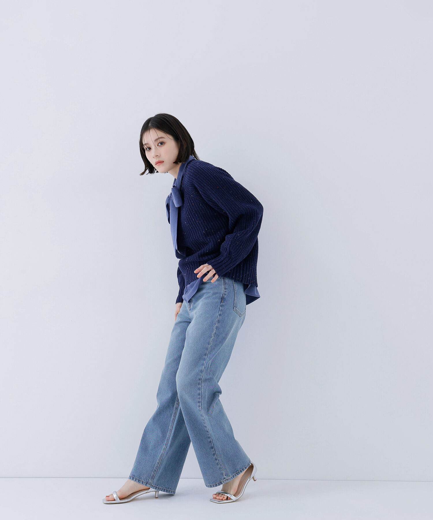  「ワイドストレートデニムパンツ」|その他|