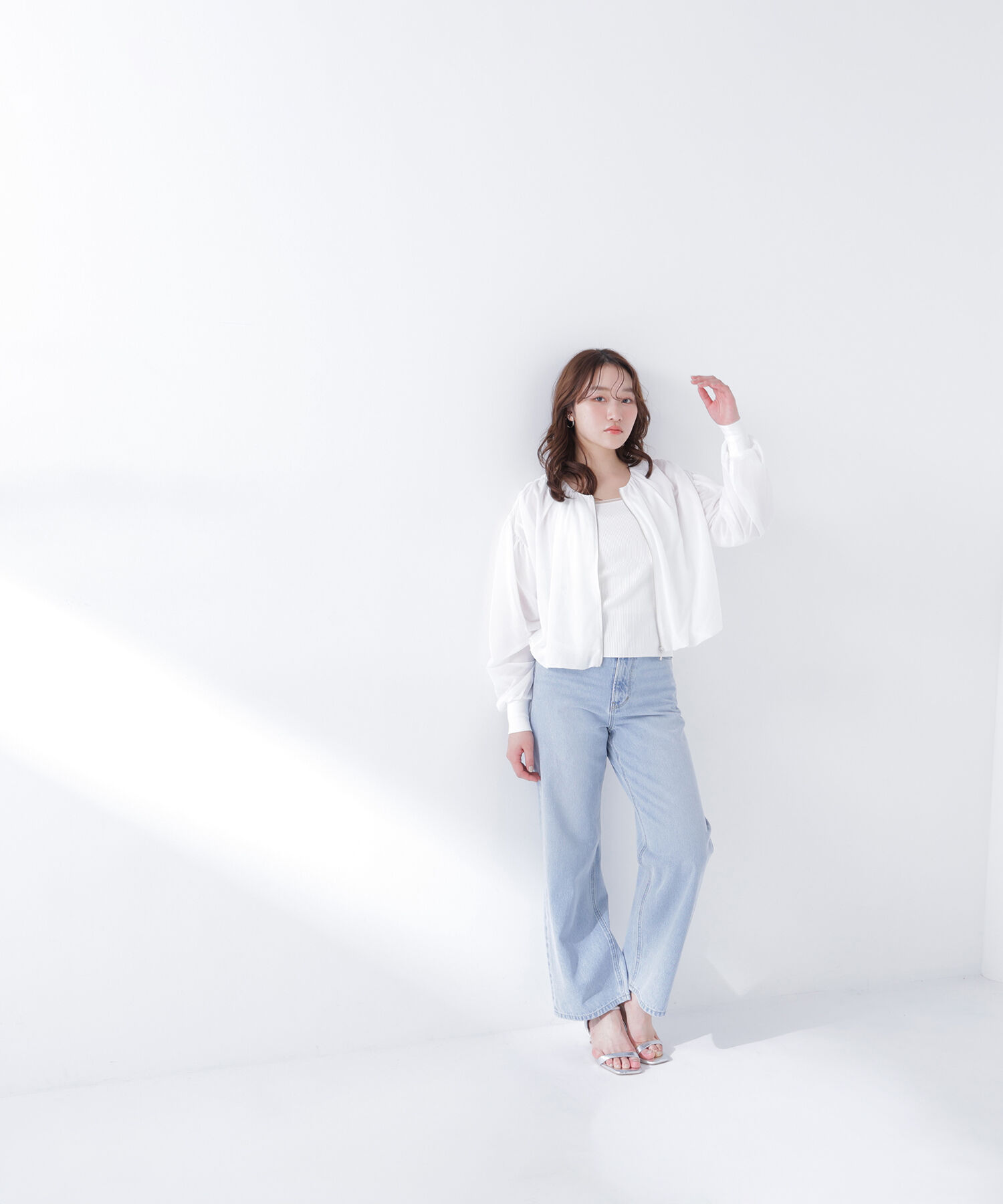  「ワイドストレートデニムパンツ」|その他|