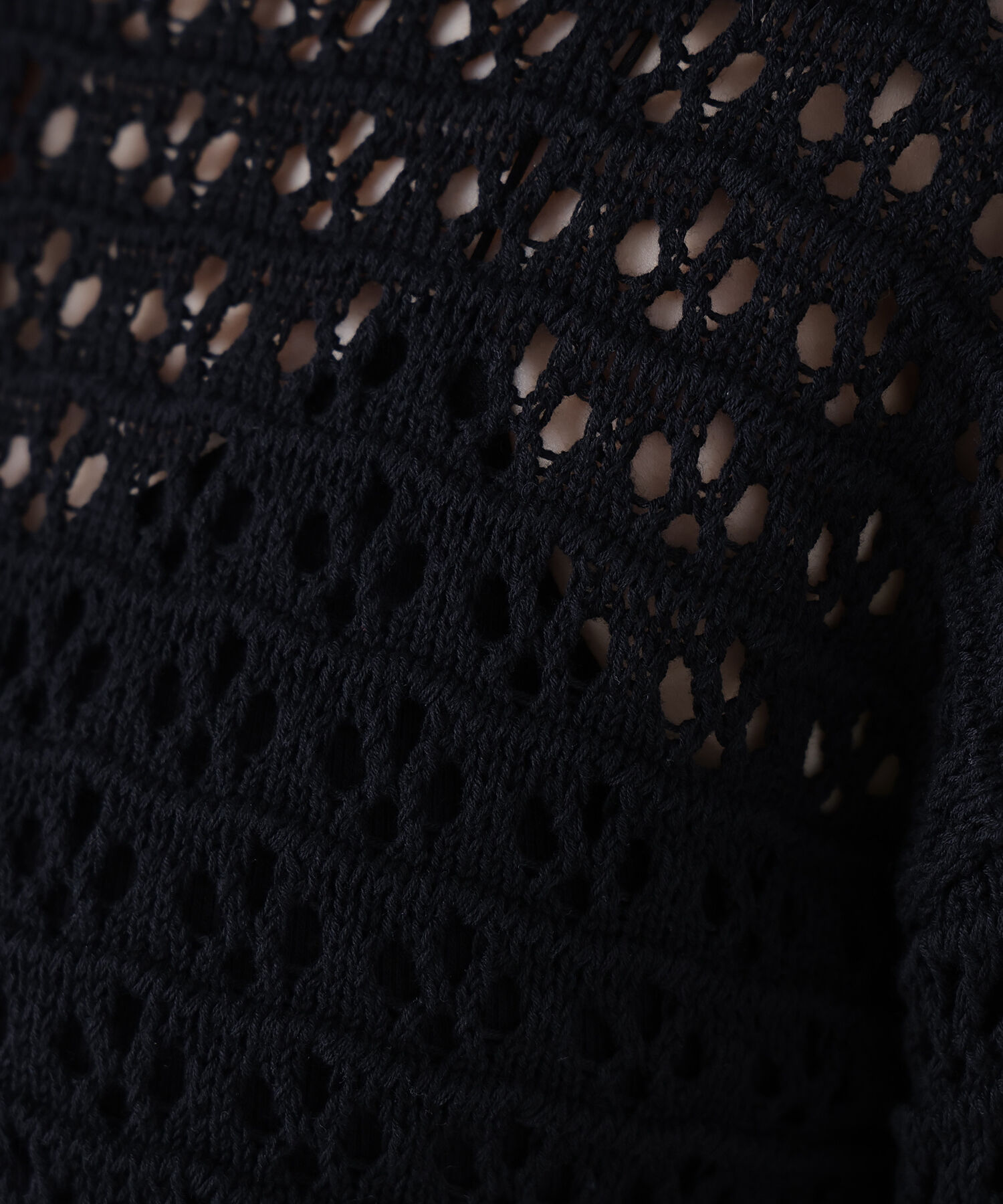  「〈N.〉透かし編みポロニット」|ニット・セーター|