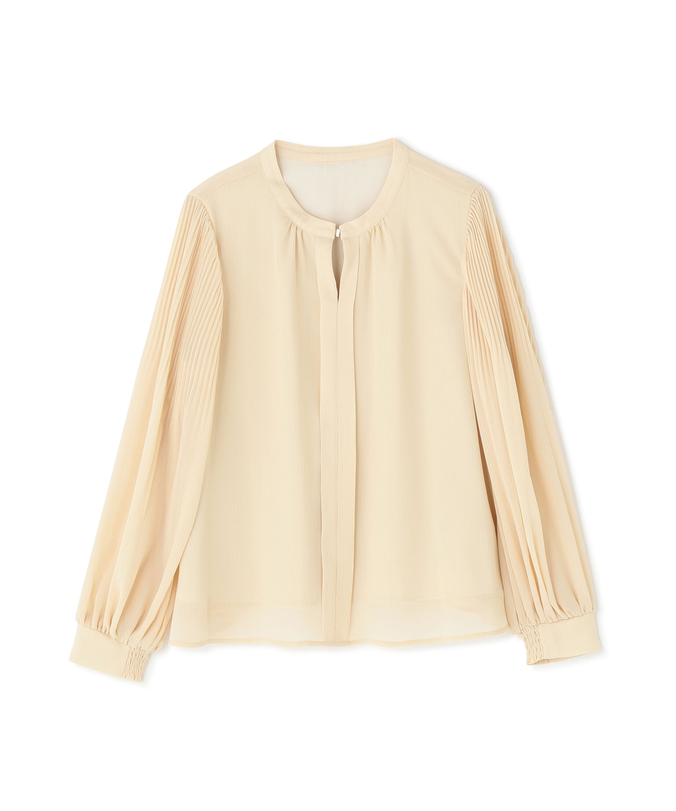  「メタルポイント楊柳ブラウスＯＴＬ」|その他|クリームイエ