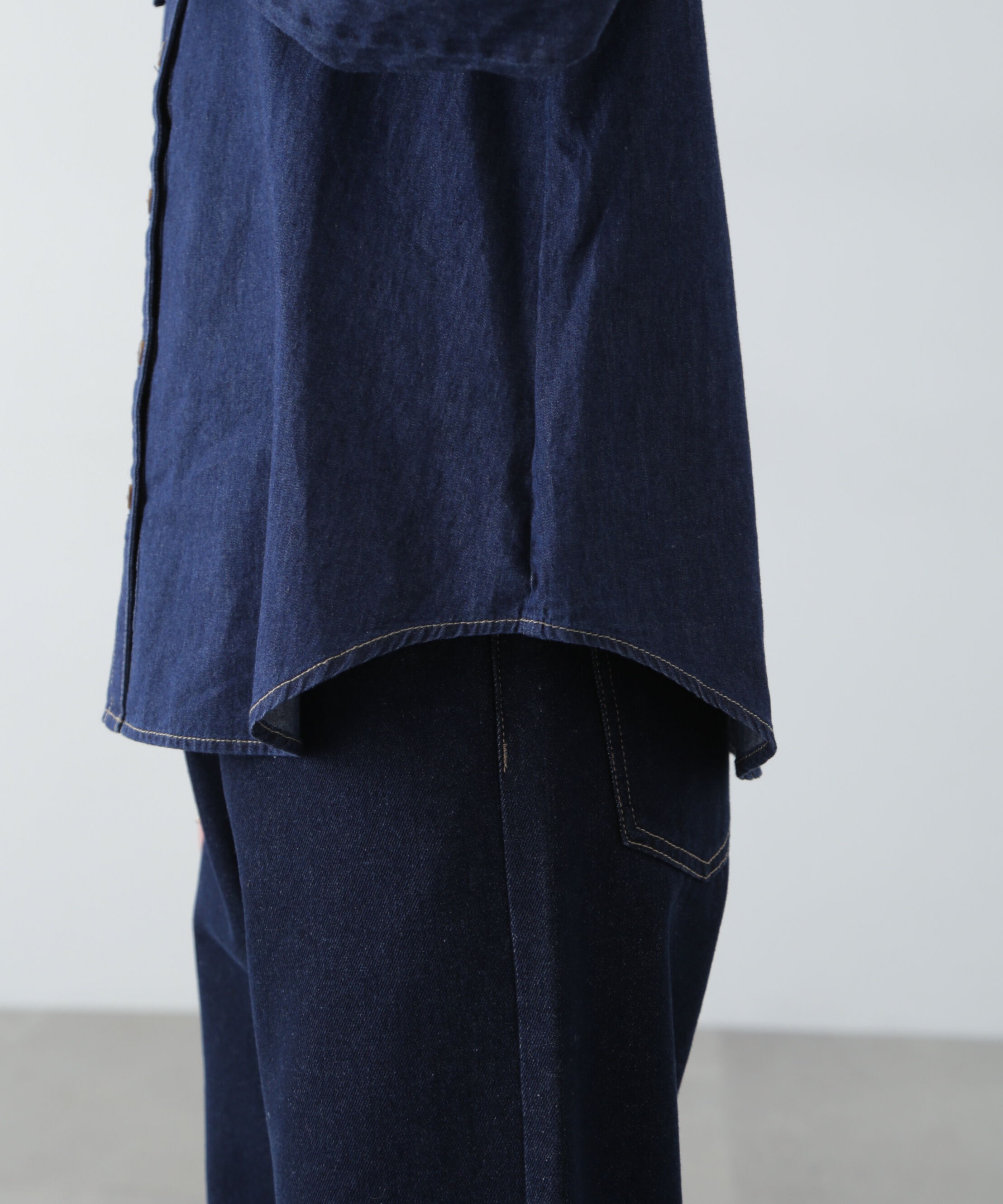  「スタンドフリルブラウス」|シャツ・ブラウス|