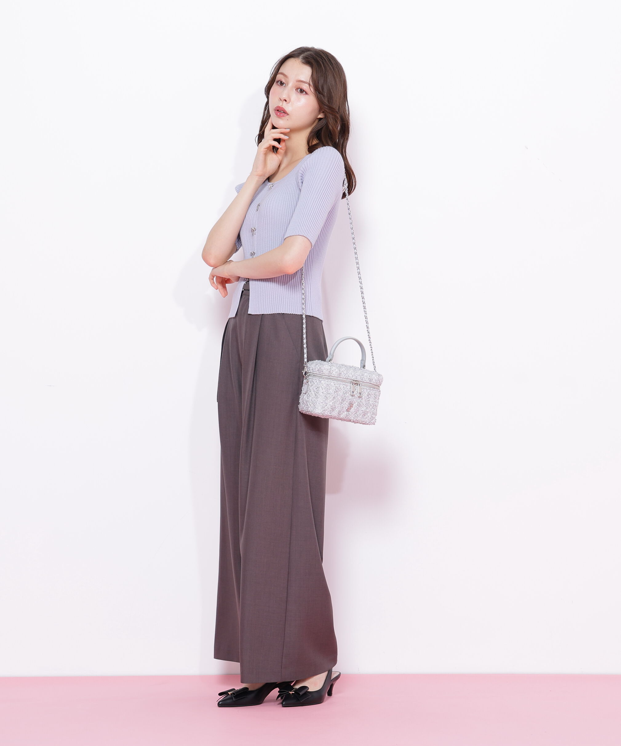  「ツイードキルティングバニティ」|その他|