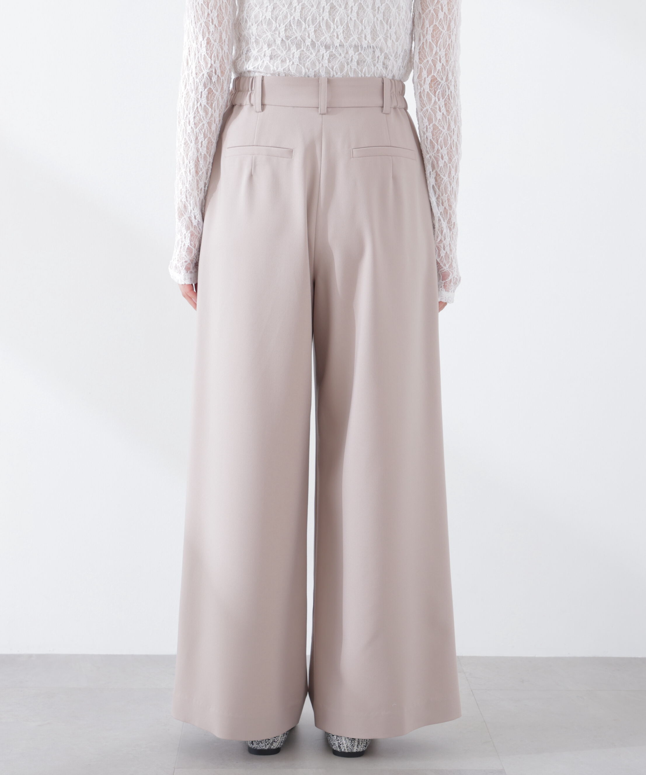 PROPORTION BODY DRESSING「ベルトドッキングワイドパンツ　26SS」|その他|