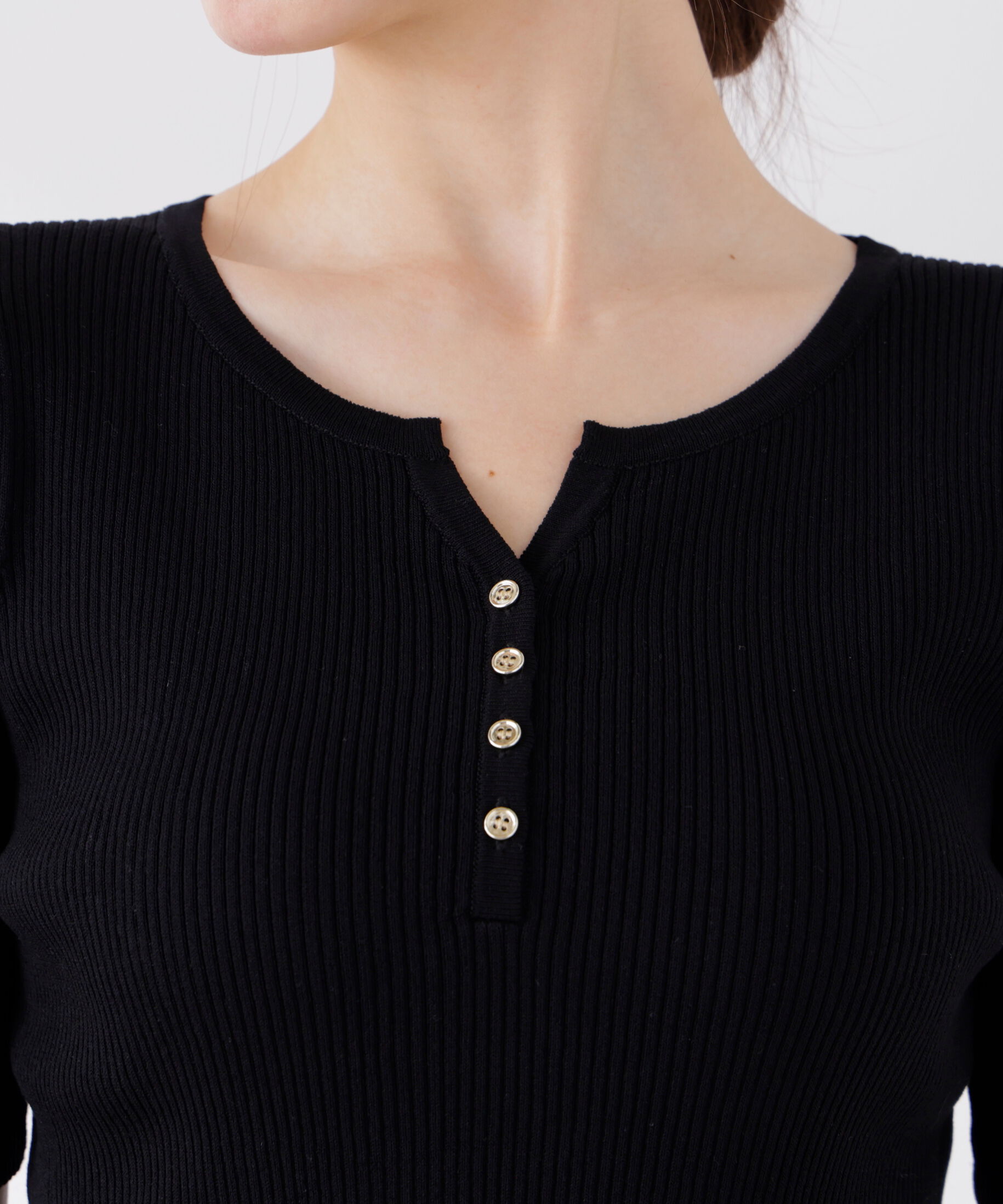 PROPORTION BODY DRESSING「ヘンリーネックニット 26SS」|ニット・セーター|