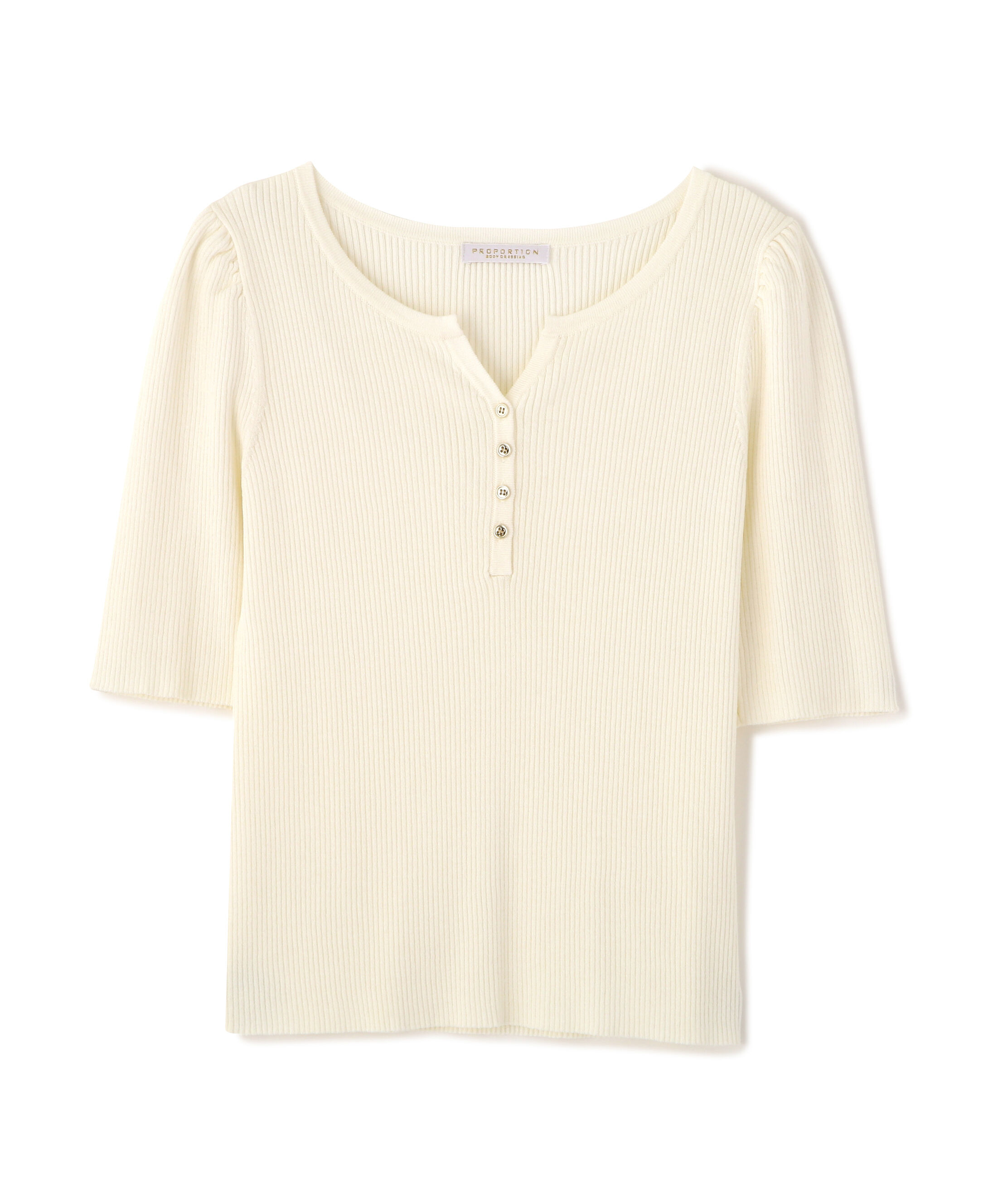 PROPORTION BODY DRESSING「ヘンリーネックニット 26SS」|ニット・セーター|