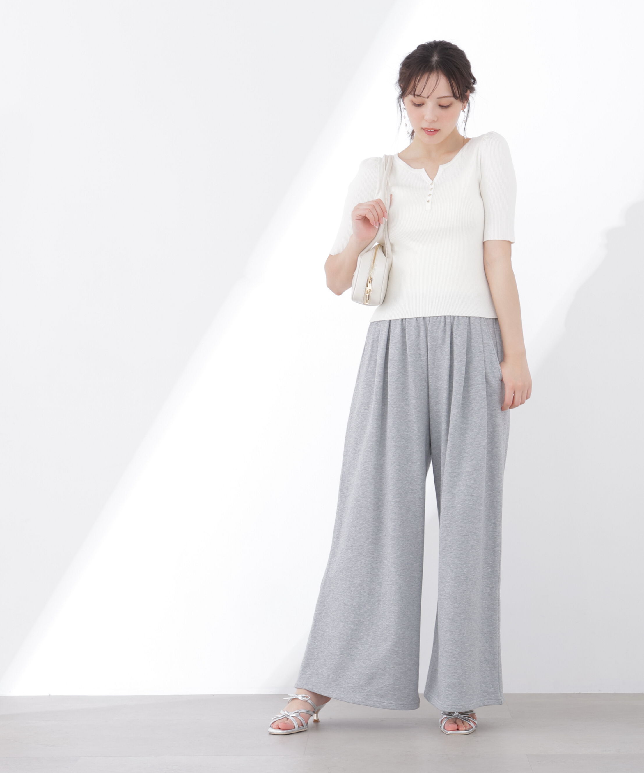 PROPORTION BODY DRESSING「ヘンリーネックニット 26SS」|ニット・セーター|