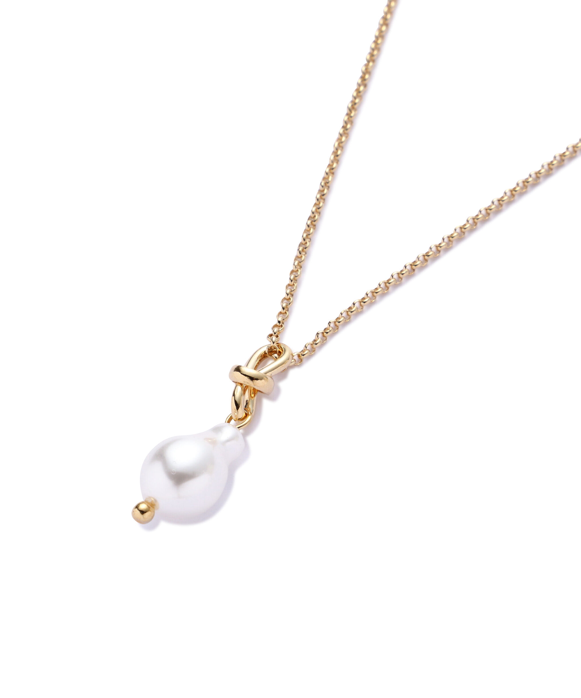 PROPORTION BODY DRESSING「ノットチェーンパールネックレス」|その他|