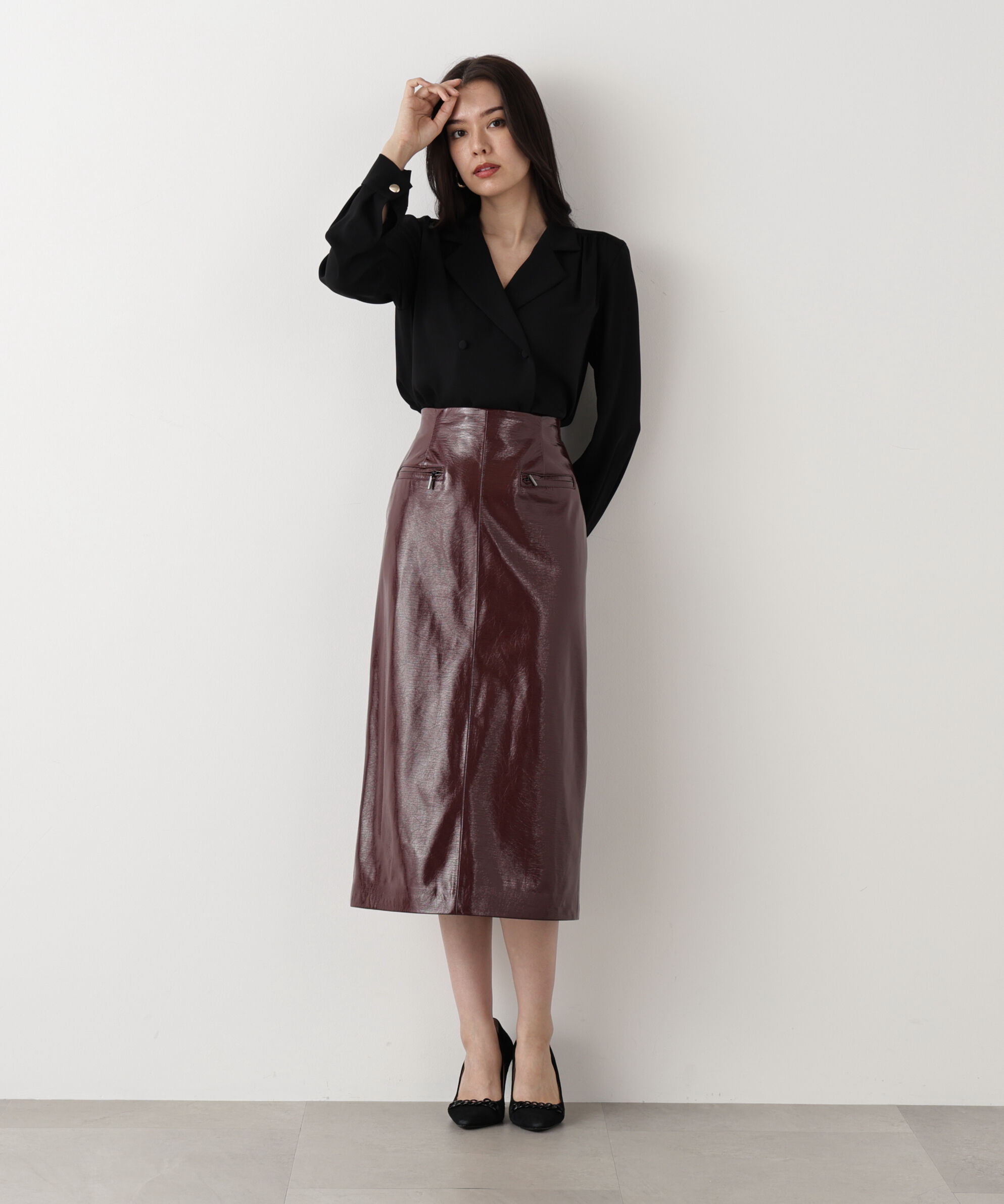  「◆ダブルブレストブラウス」|シャツ・ブラウス|