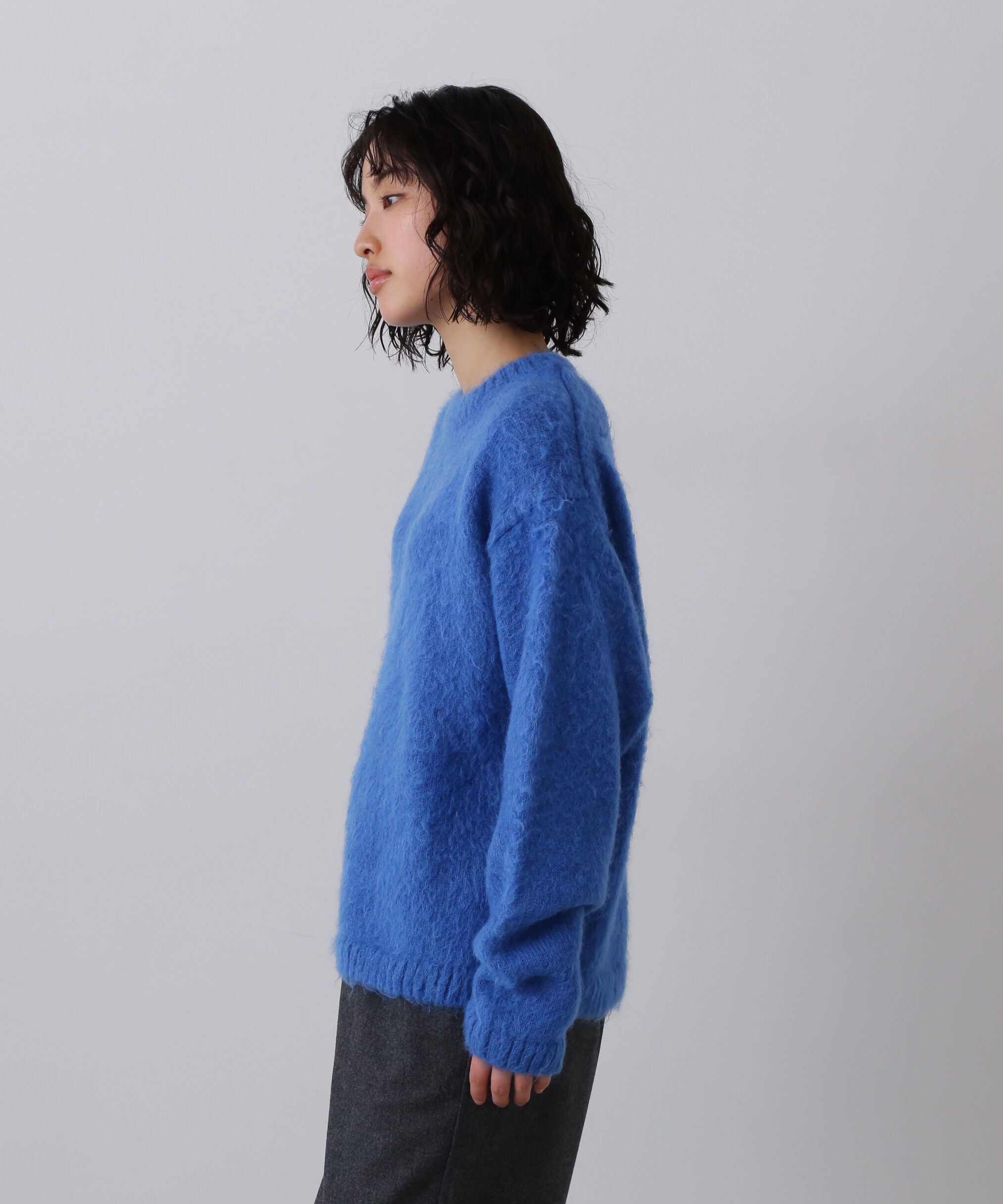 YLEVE 「YLEVE / MOHAIR NAPPING KNIT PULL OVER」|ニット・セーター|
