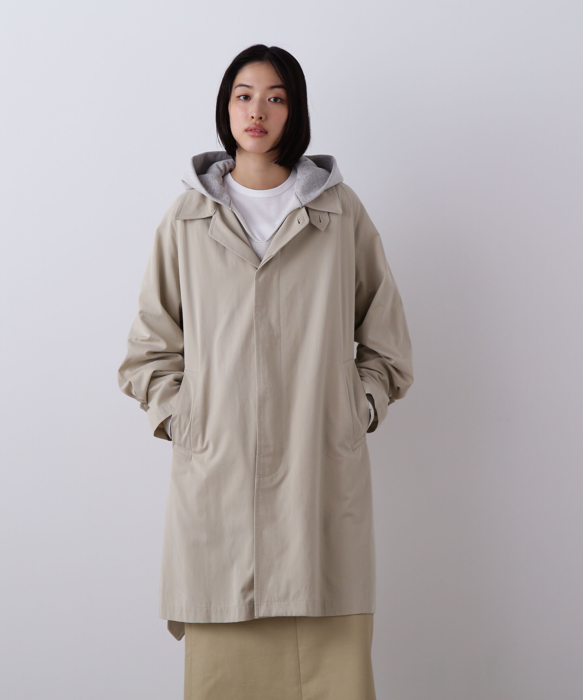 YLEVE 「YLEVE / COTTON BREND CHAMBRAY COAT」|その他|