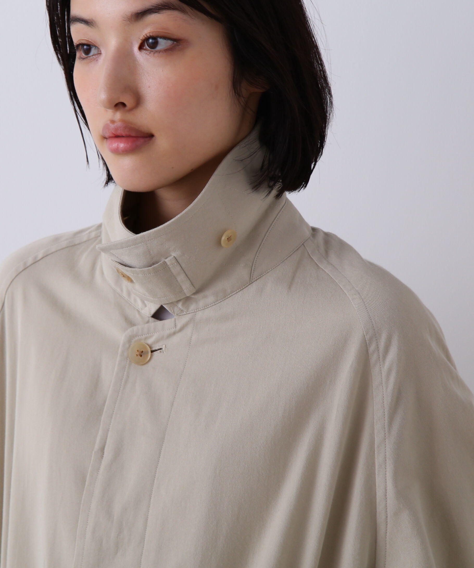 YLEVE 「YLEVE / COTTON BREND CHAMBRAY COAT」|その他|
