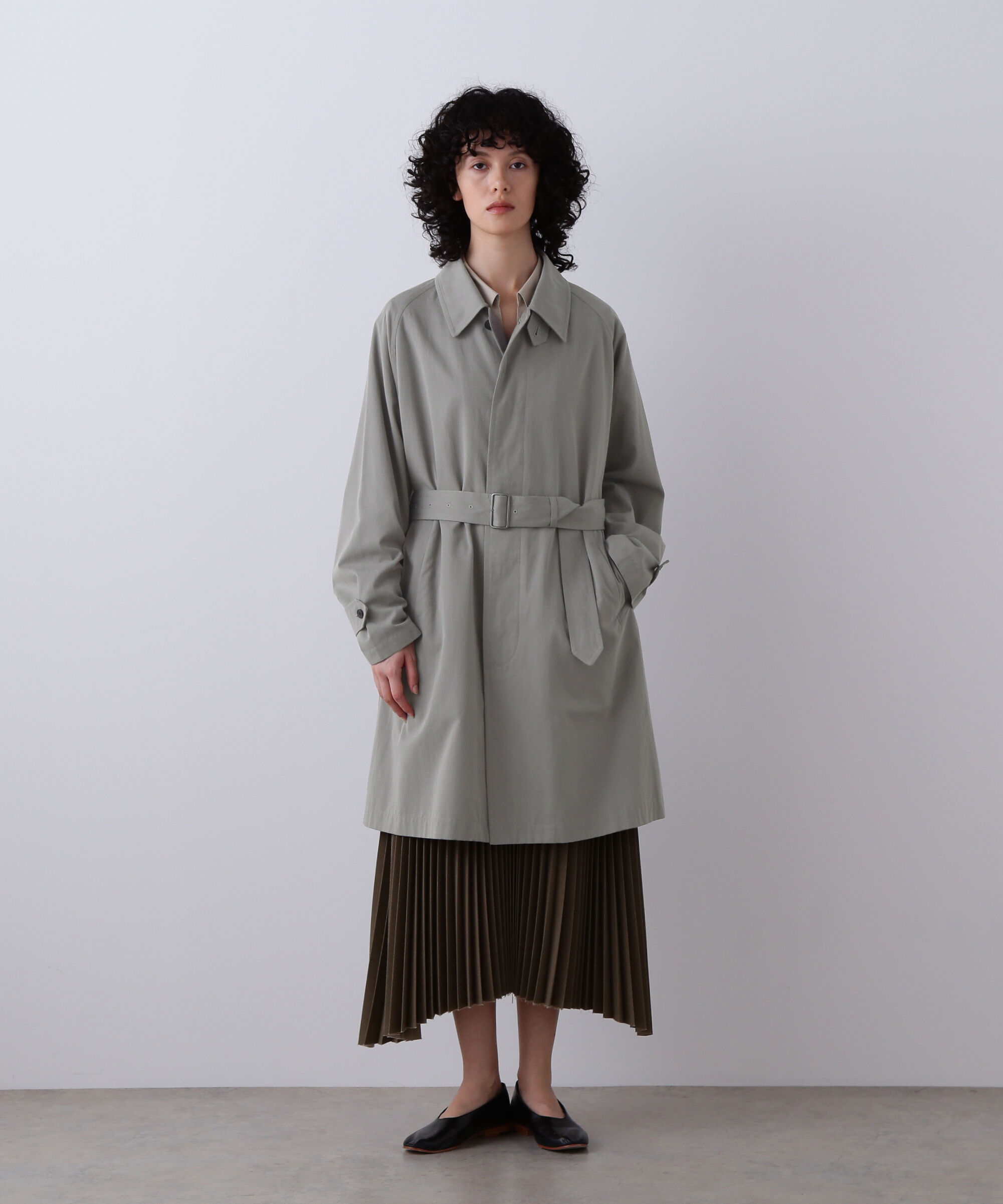 YLEVE 「YLEVE / COTTON BREND CHAMBRAY COAT」|その他|